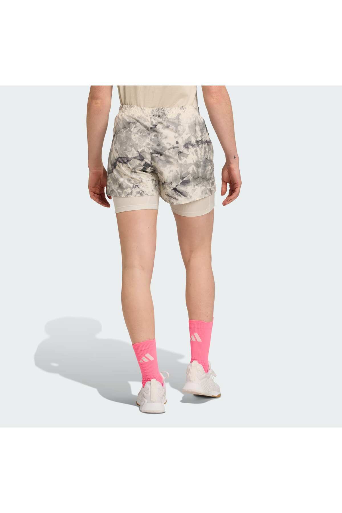 adidas-Own the Run Spray Dye 2-in-1 Shorts 2