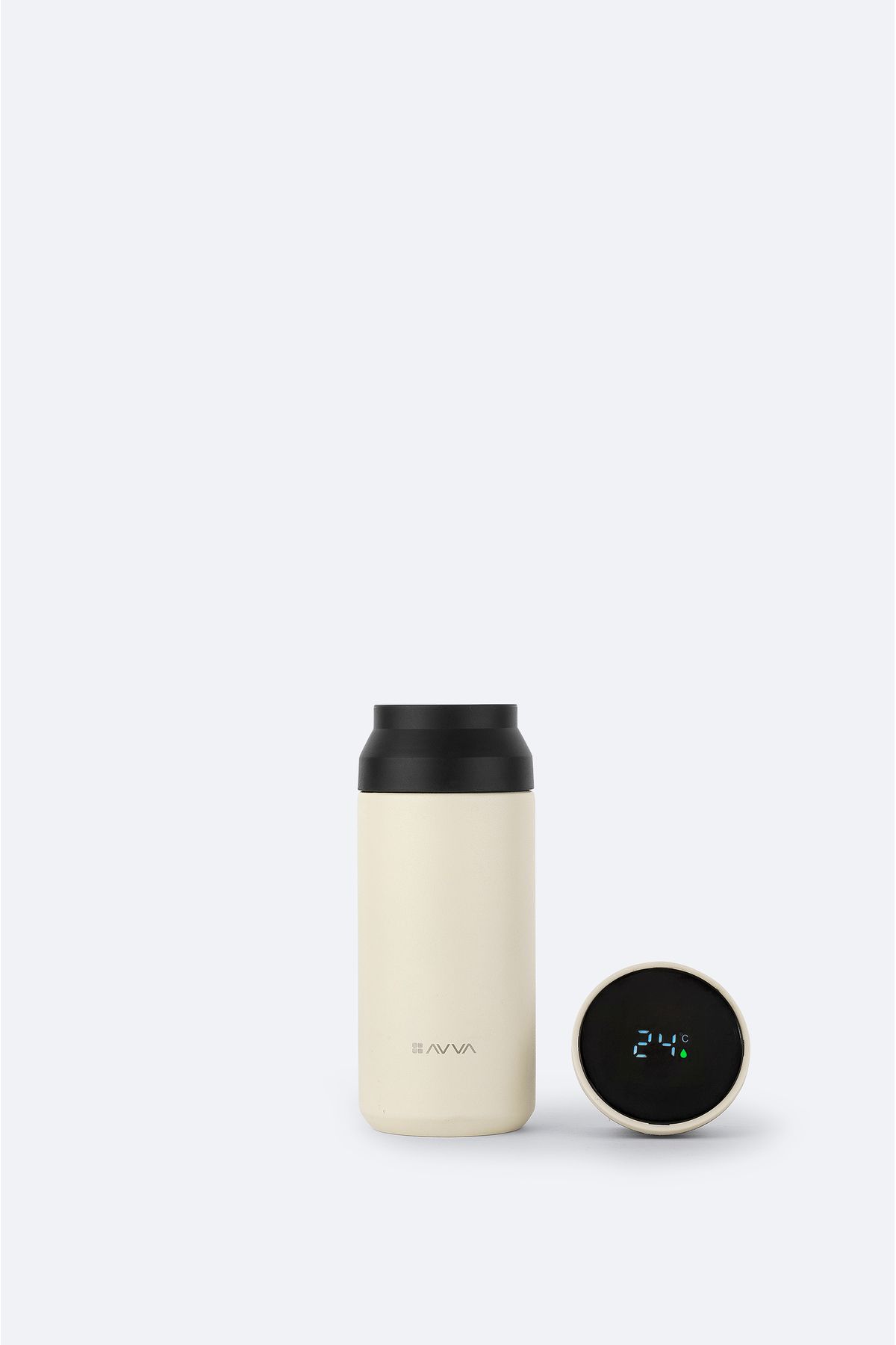 Avva-Men's Ecru Sport 100% Steel Thermos 350 ml B 009910 3