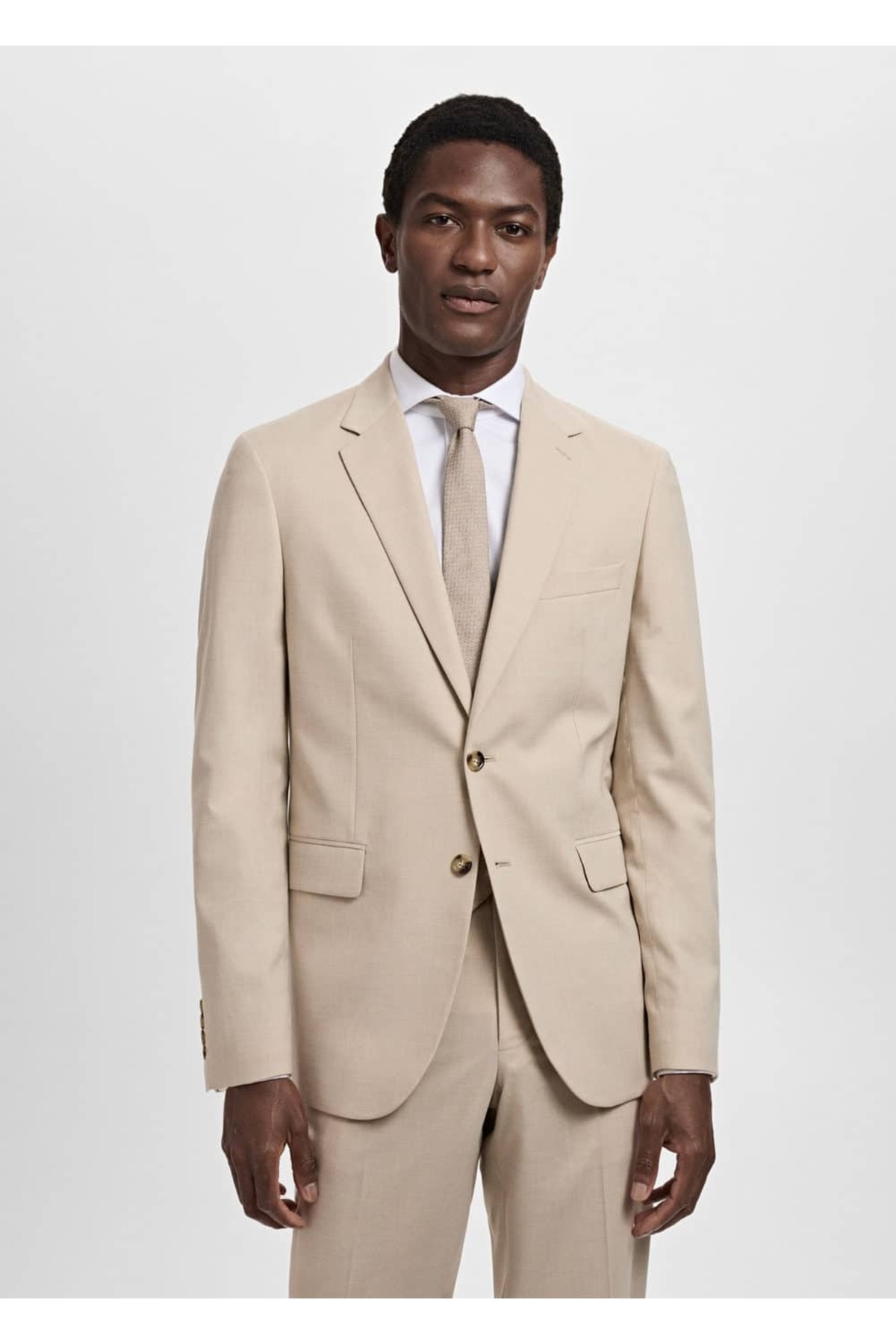 Slim fit Milan kumaş blazer ceket