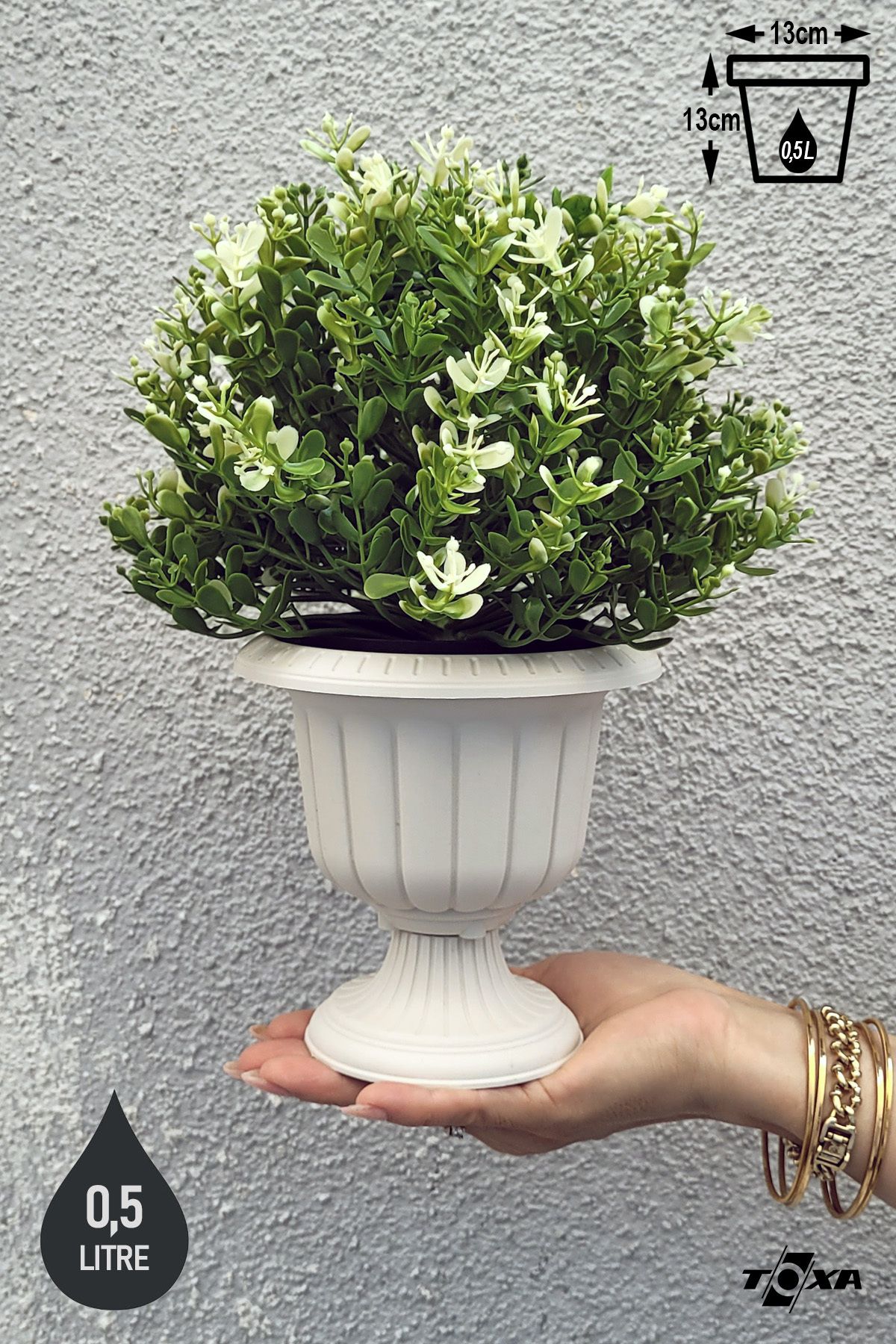 ToXA Nergis Saksı 15cm