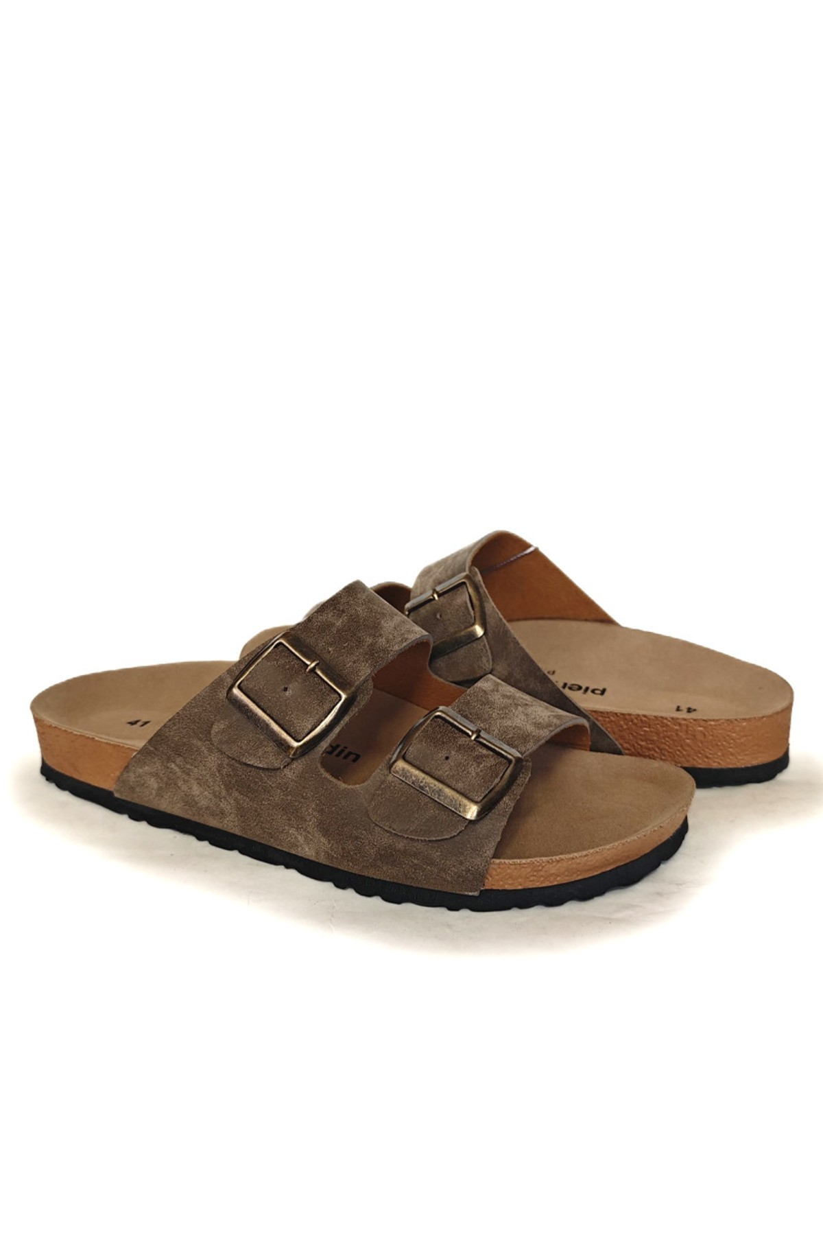 Pierre Cardin-Pc-7543 Anatomical Double Belted Men's Arizona Slippers 5