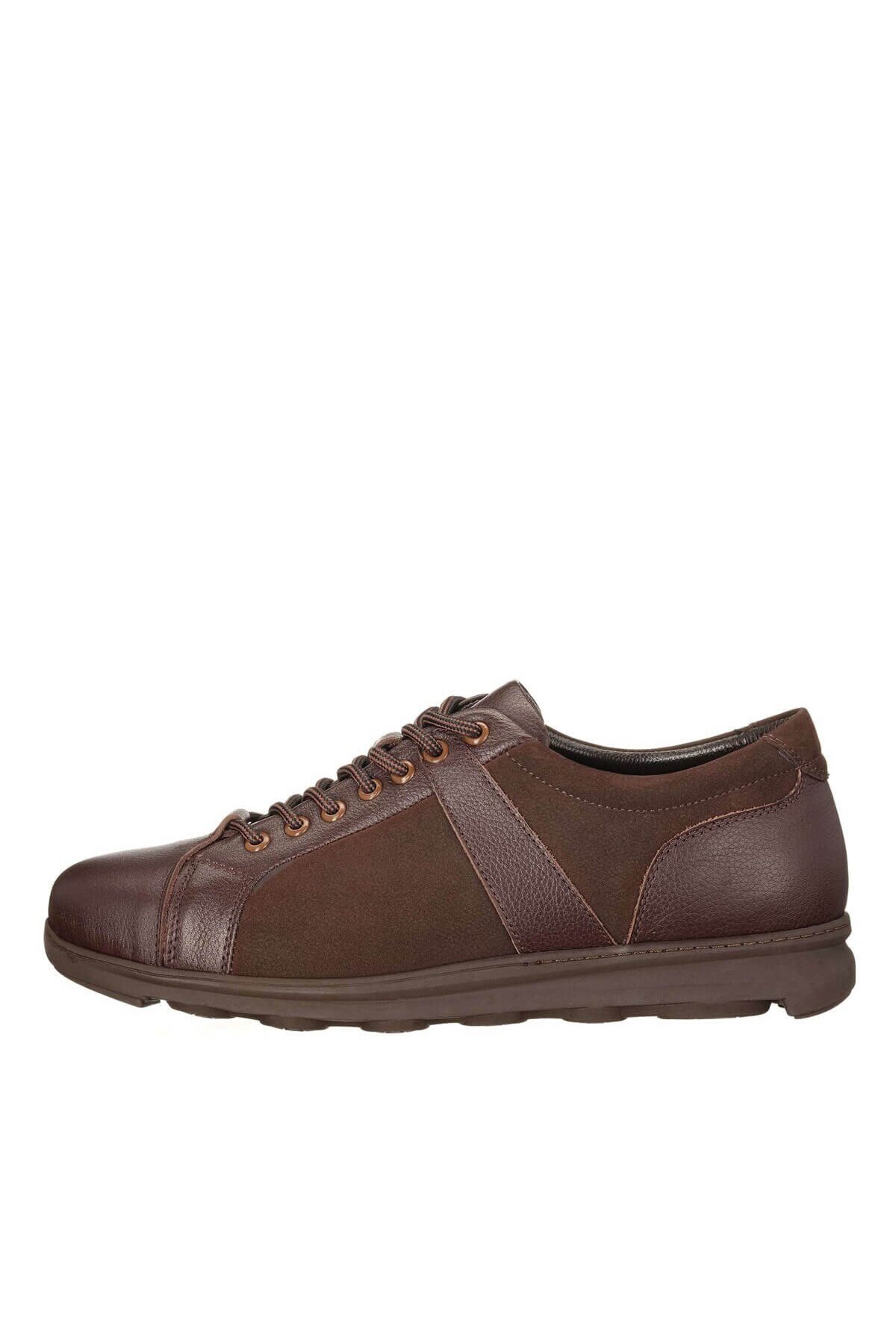 İriadam-45-46-47-48-49-50 Number B6166 Brown Special Series 4 Season Rubber Comfortable Sole Large Size Men's Shoes 2