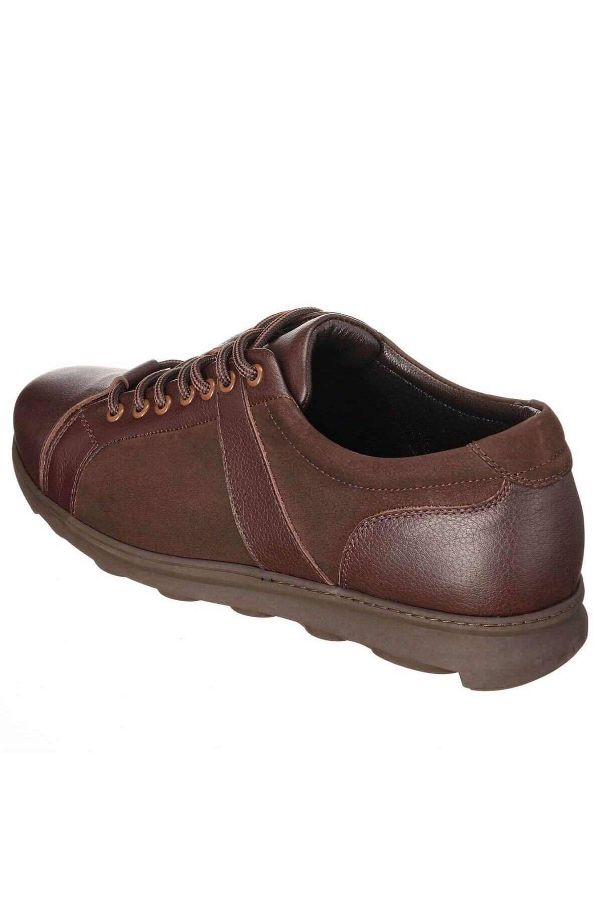 İriadam-45-46-47-48-49-50 Number B6166 Brown Special Series 4 Season Rubber Comfortable Sole Large Size Men's Shoes 3