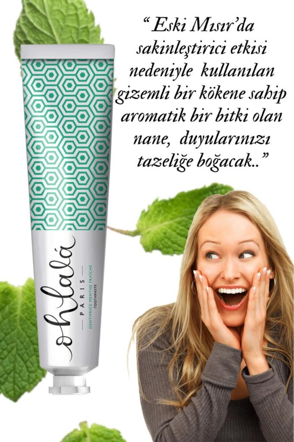 OHLALA-Refreshing Mint Toothpaste 75ml 4