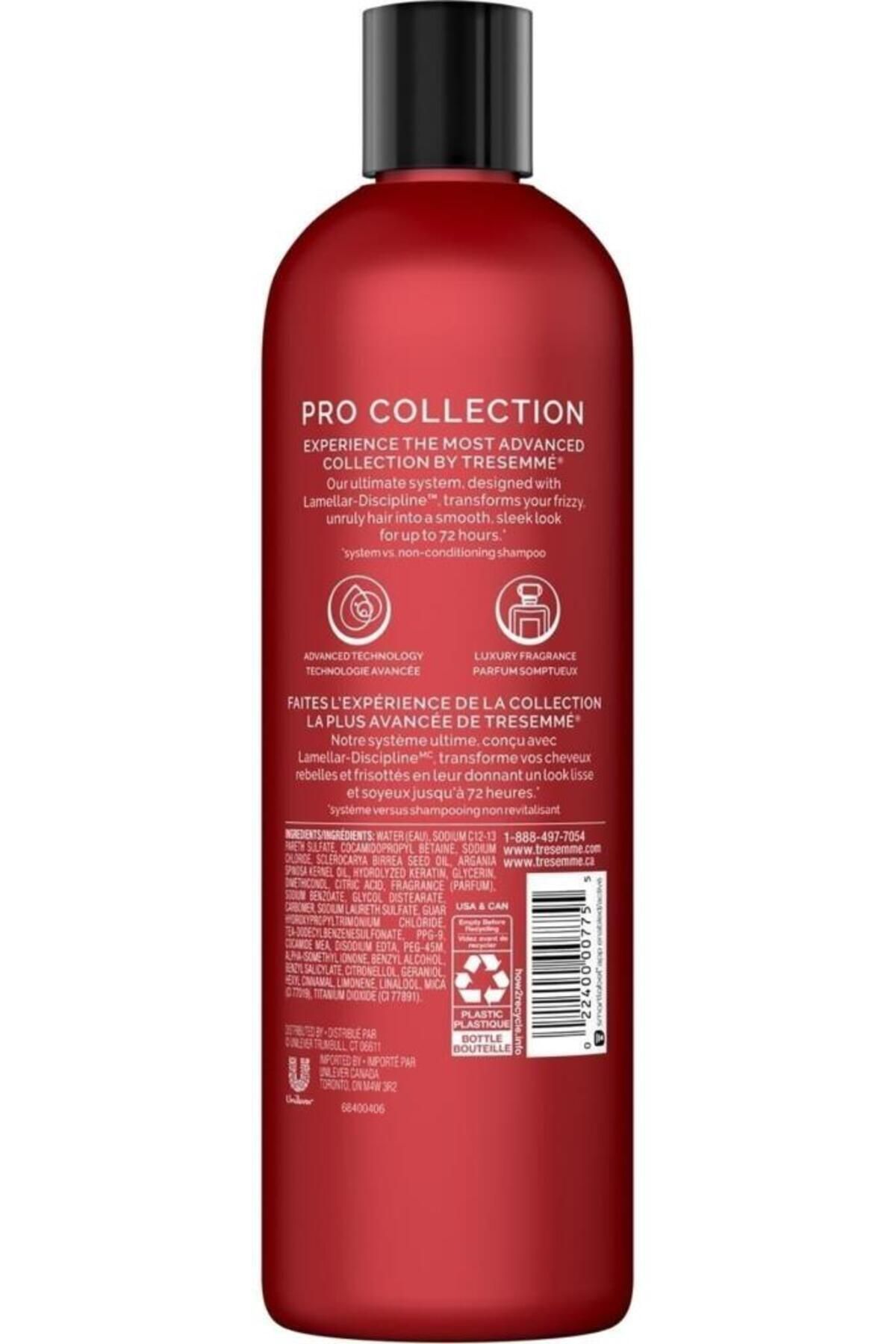 Tresemme-Keratin Smooth 592ml - Curl Lightening Shampoo for Curly Hair 2