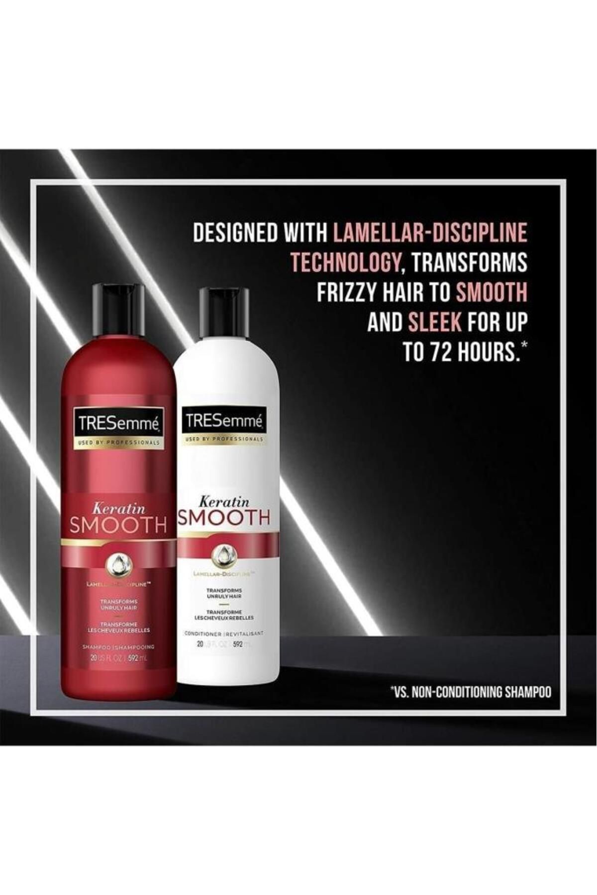 Tresemme-P/c Keratin Smooth Curly Hair Curl Conditioner 592ml 5