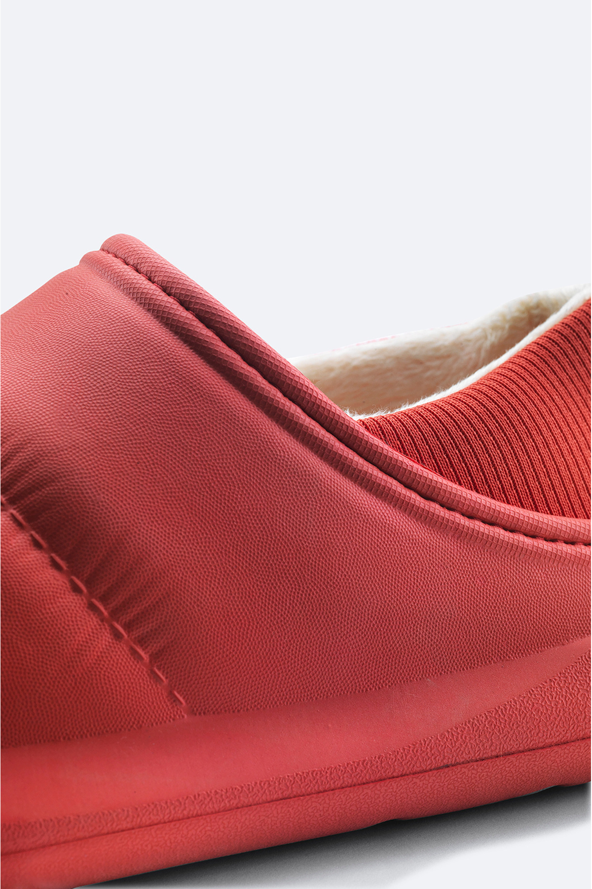 Avva-Men's Red Furry Inside Comfortable Fit Eva Slippers A32Y8300 3