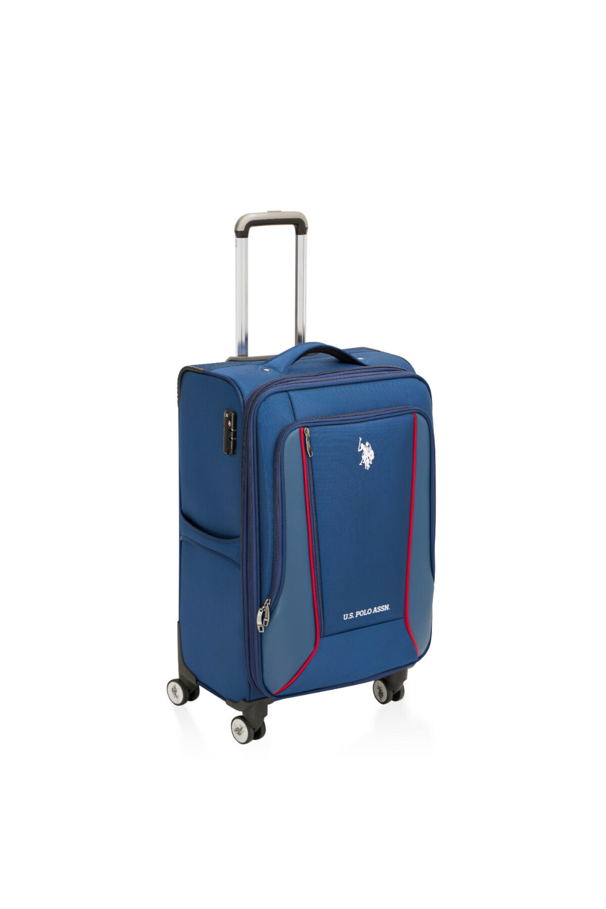 یو اس پولو چمدان سایز کابین دار طرح U.s.polo Assn.since 1890 مدل Unisex V.plvlz24019c-03