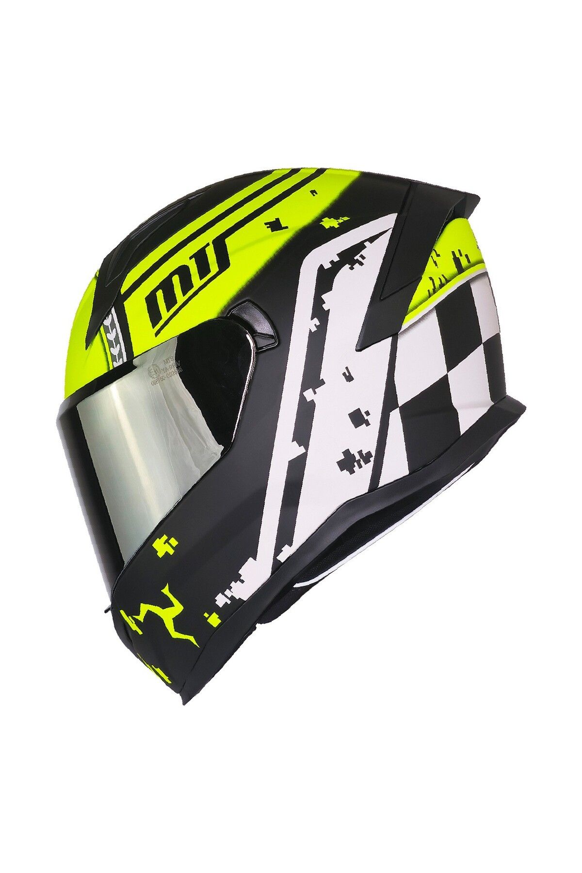 MOTOANL Motosiklet Kask Ece 22.R06 Güneş Vizörlü Full Face Motor Kaskı Vigor Yeni