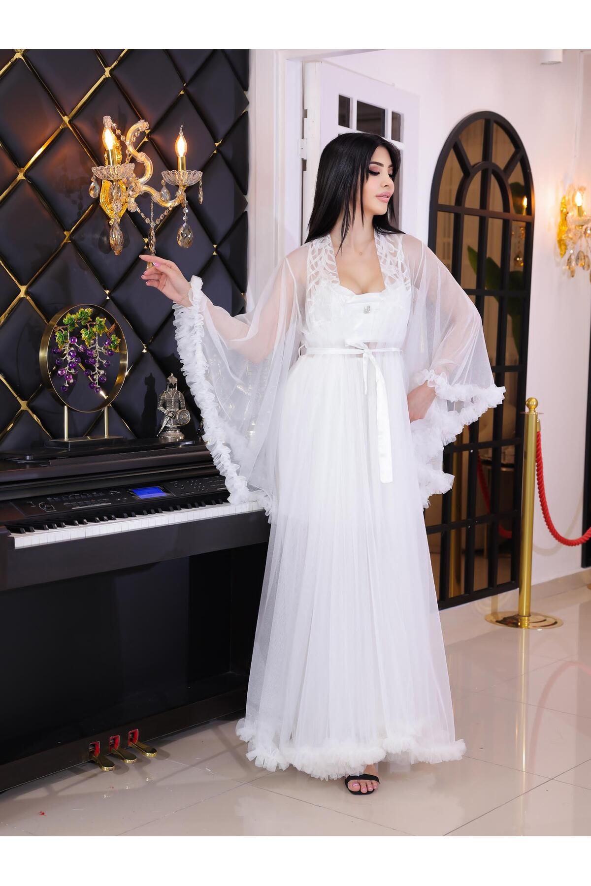 Limas lingerie 2 PARÇALI UZUN SABAHLIK