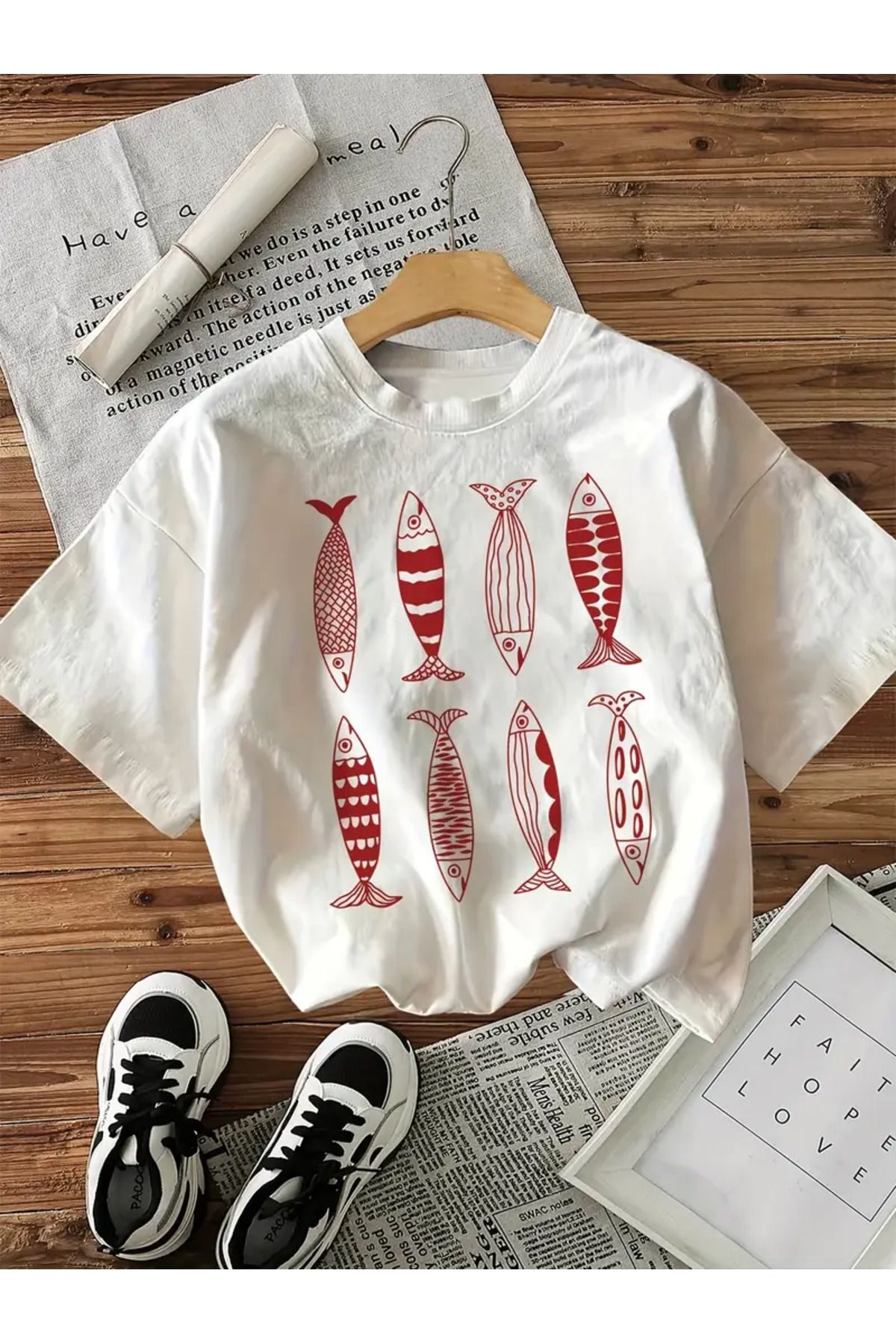 Touz Moda Pinterest Design Unisex Oversize T-shirt