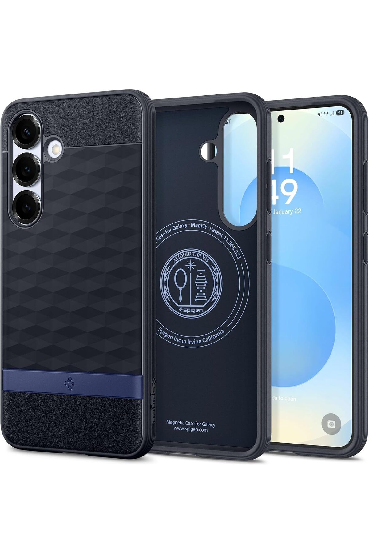 mazıdağı where Caseology Galaxy S25 Plus Kılıf Parallax Mag özellikli Navy Violet - ACS09061 mzdağsyf 113
