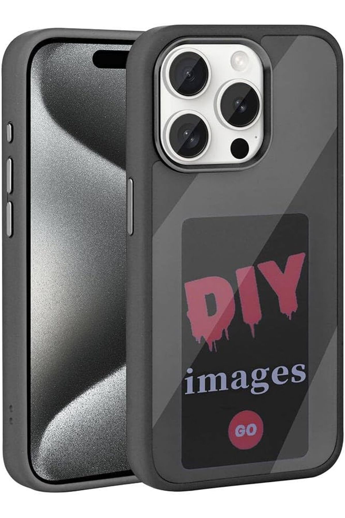 STOREMAX EMN iPhone için Akıllı NFT Mürekkep Ekranlı Telefon Kılıfı Uzun Ömürlü Görüntüleme Ek