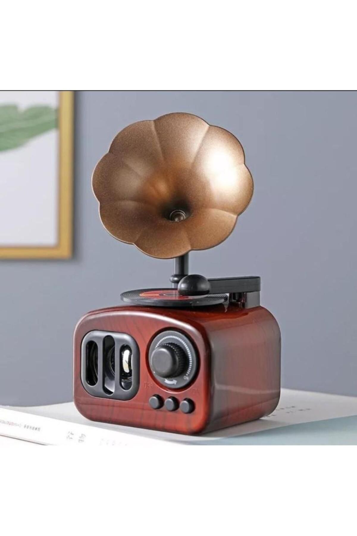 ROİSYA Gramofon Tasarımlı Müzik Kutusu