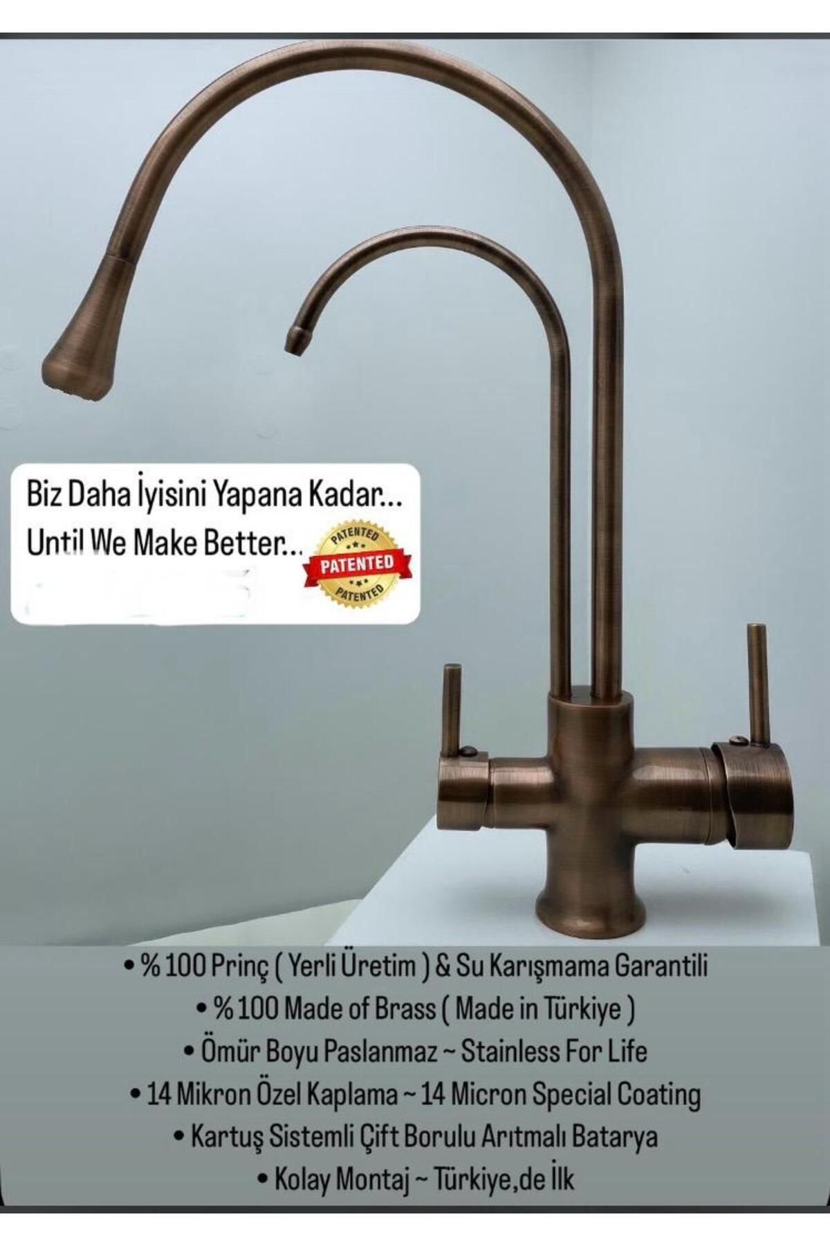 Class Armatür DAMLA MAT BAKIR ARITMA EVYE BATARYASI