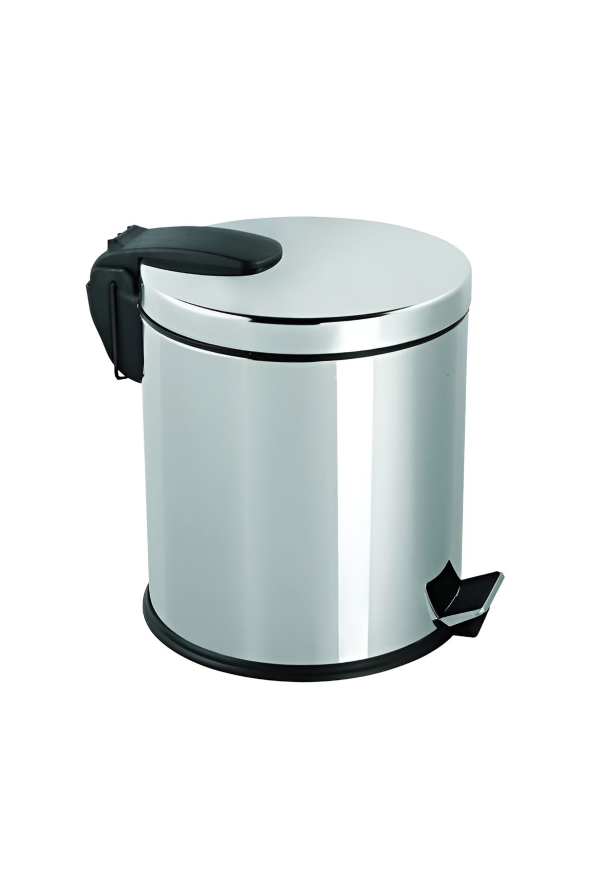 PERKA TASARIM 5 lt Paslanmaz Çöp Kovası Metal Çöp kovası Mutfak çöp kovası Banyo çöp kovası
