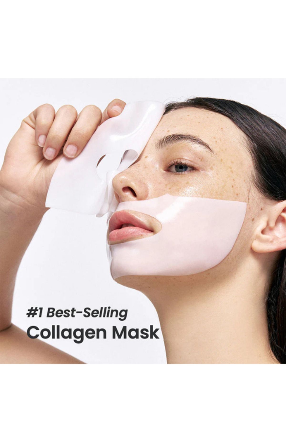 ORGİNALTECH Bio-collagen Real Deep, Şeffaflaşan, Nemlendiren, Gözenek Küçülten, Kore Yüz Maskesi (4 ADET)
