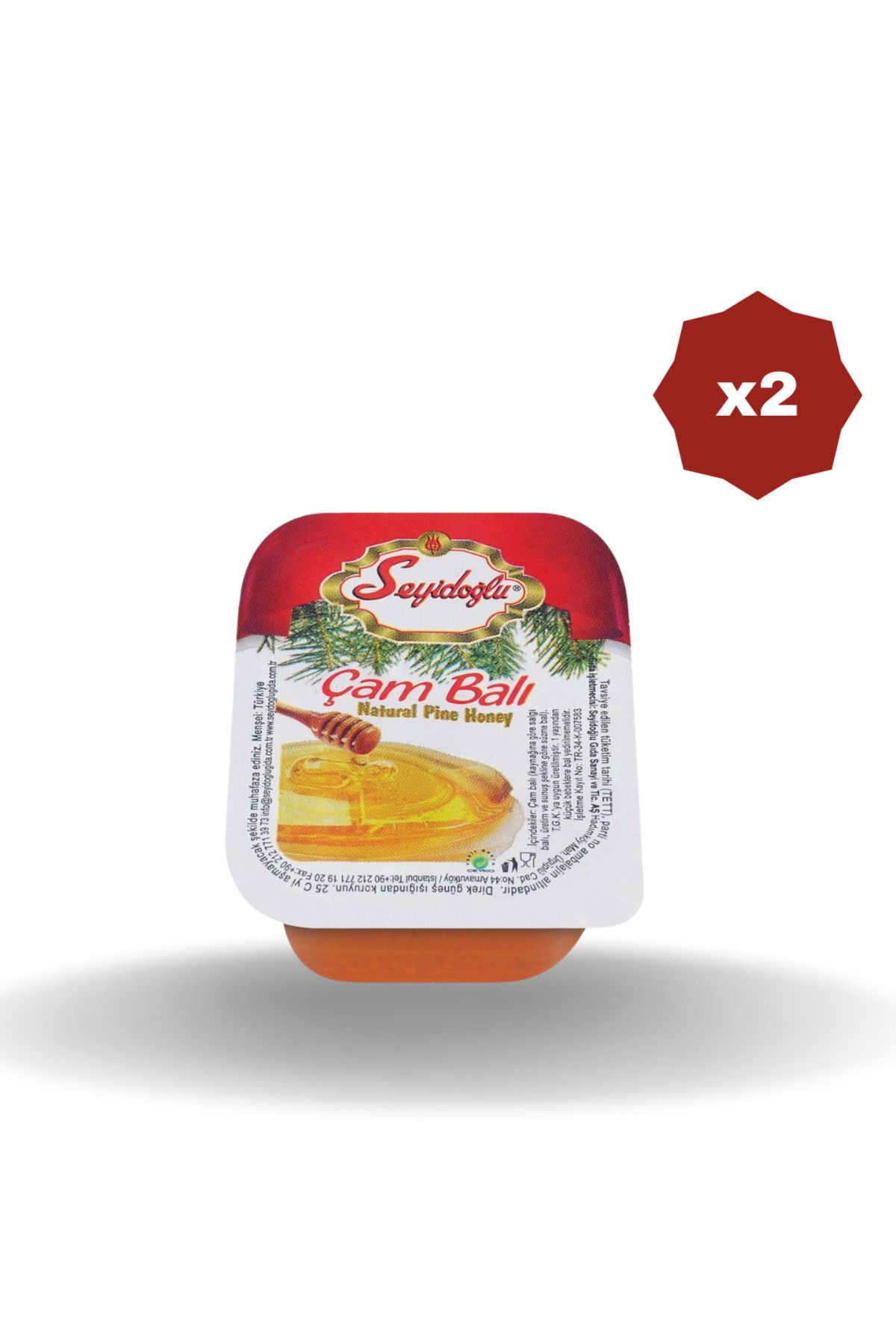 Seyidoğlu SEYİDOĞLU ÇAM BALI PİKNİK REÇELİ 20 GR 100'LÜ - (2 ADET)