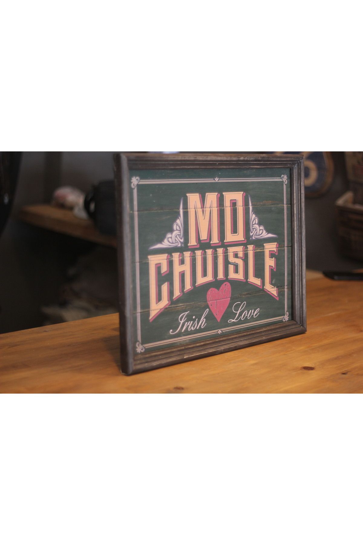pratikolay MO CHUISLE RETRO DEKORATİF DUVAR PANOSU (35x50x3cm)