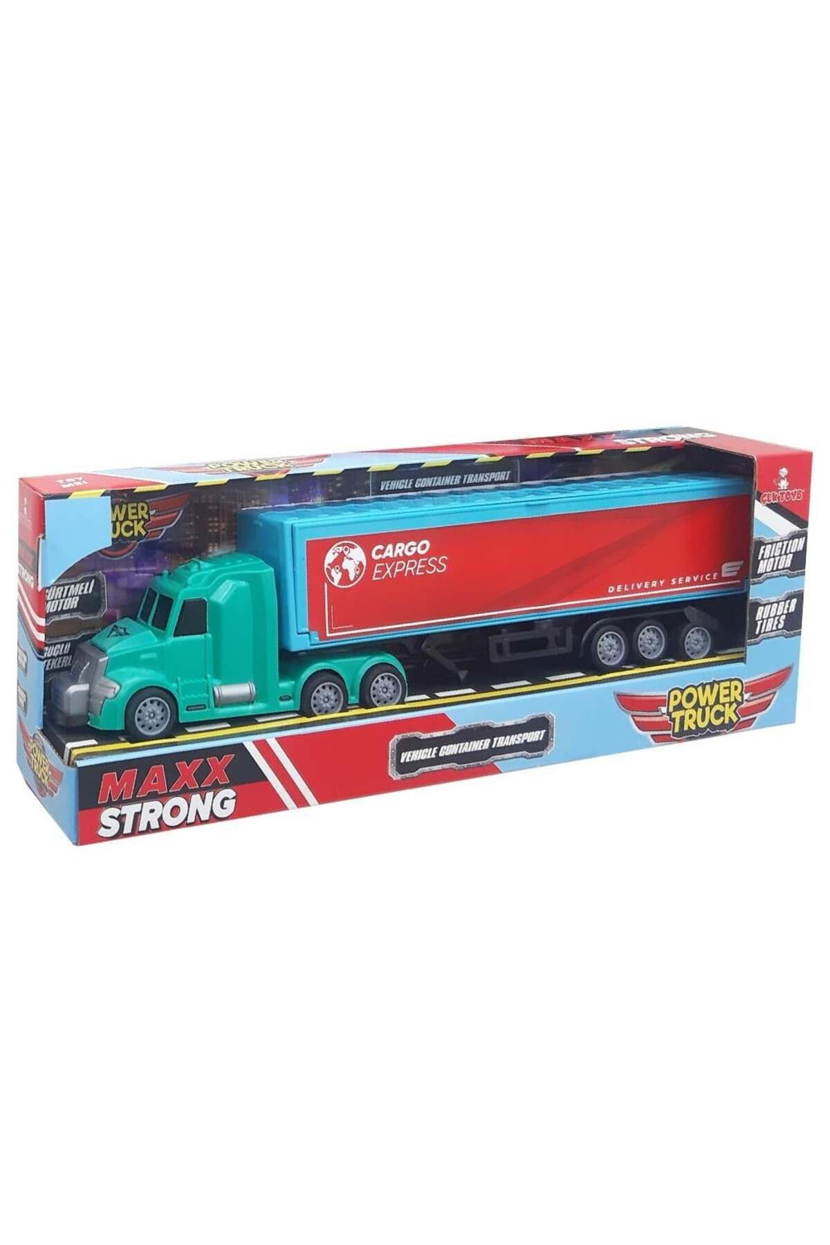 çalkan toys Çalkan Oyuncak Tek Dorse Konteyner CLK-403