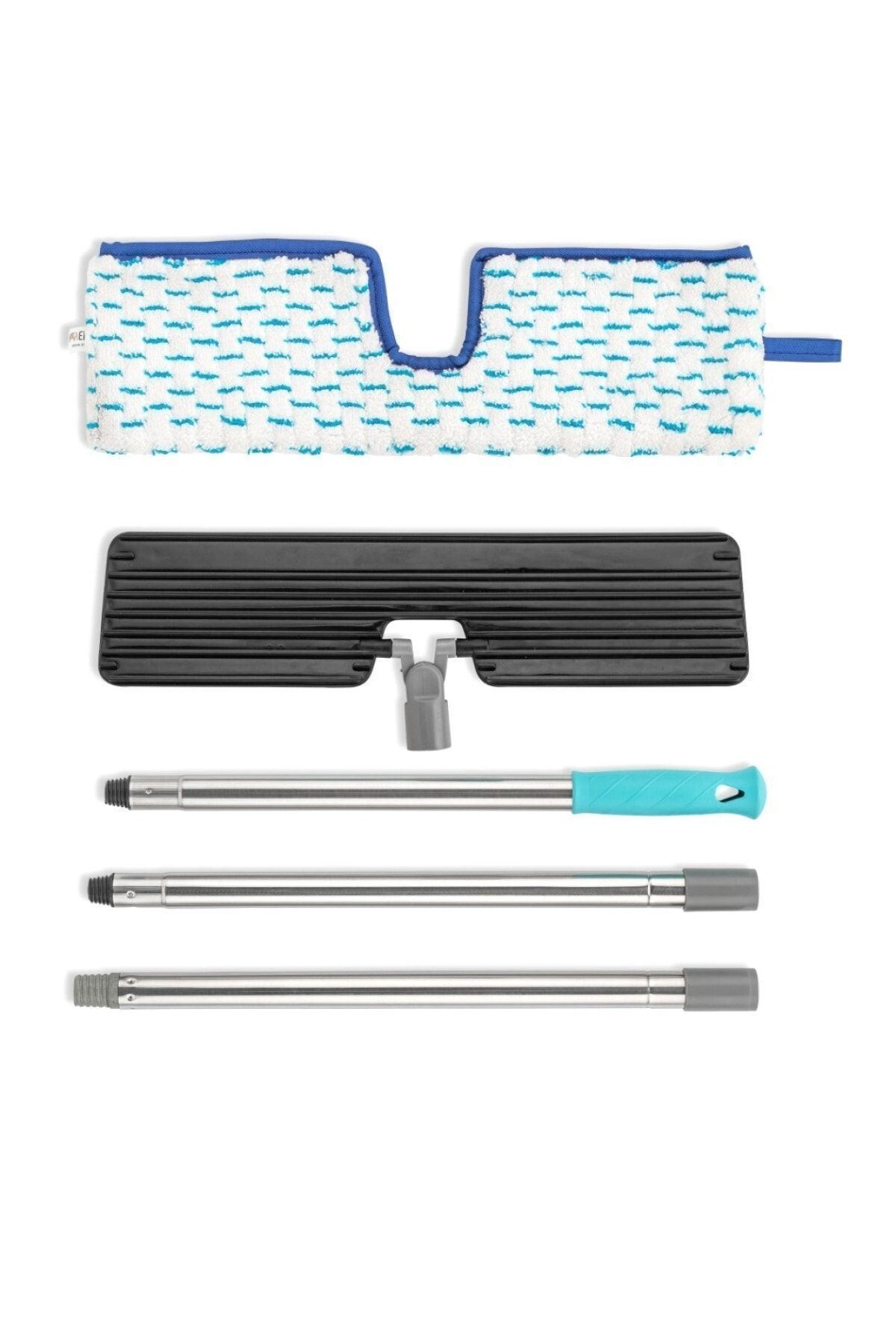 teknotrust Çift Taraflı Mikrofiber Mikrofiber Yer Fayans Duvar Cam Temizlik Mopu
