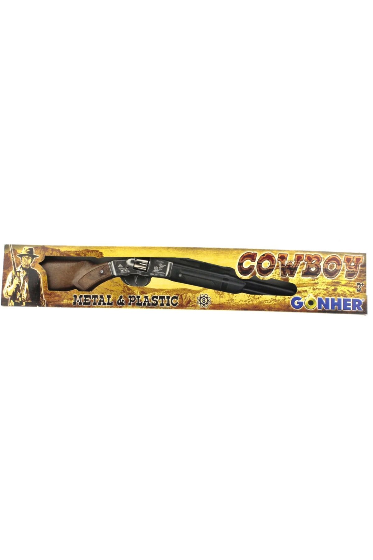 Modafiks Gonher 8'li Plastik Kowboy Tüfeği