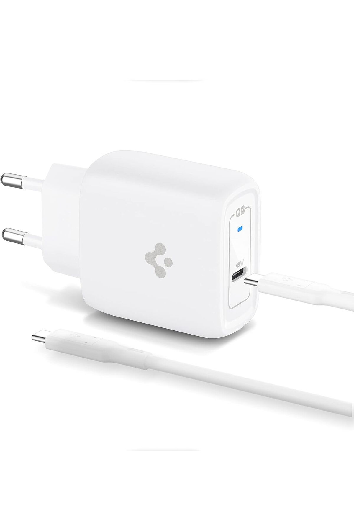 mazıdağı mazzıdağ 45W USB-C Adaptör + Örgü Kablo PPS 2.0 Şarj Isı Düşürücü GaN Hızlı Şarj Ale