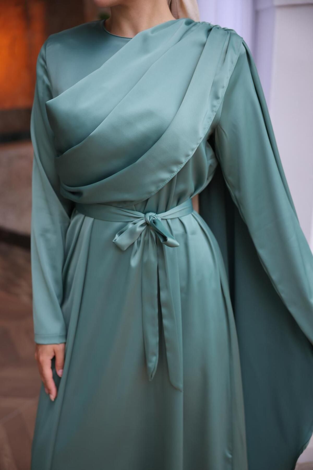 Nissra-Ankanoor Zara Σατέν Φόρεμα Anka255098 7