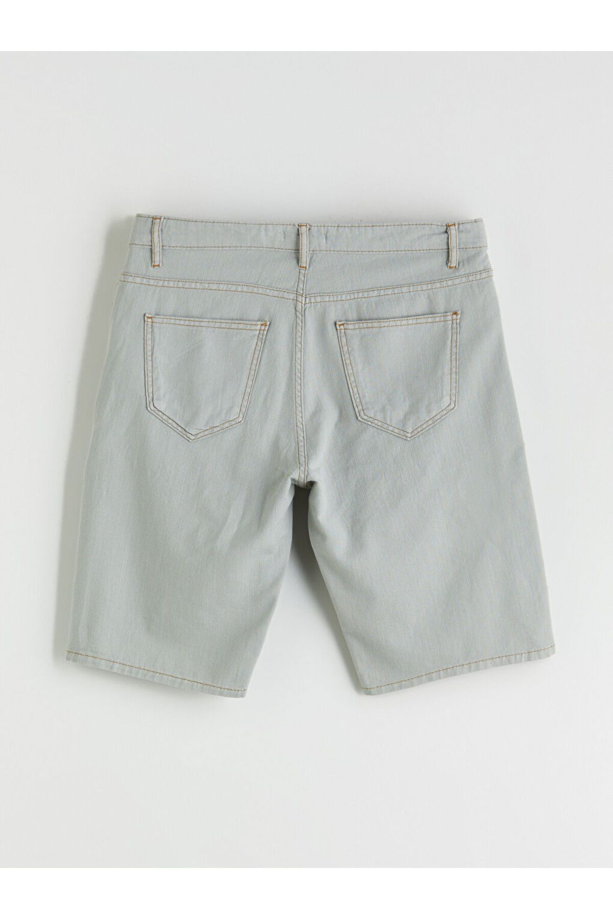 LC Waikiki-Ανδρικό τζιν σορτς Standard Fit 2