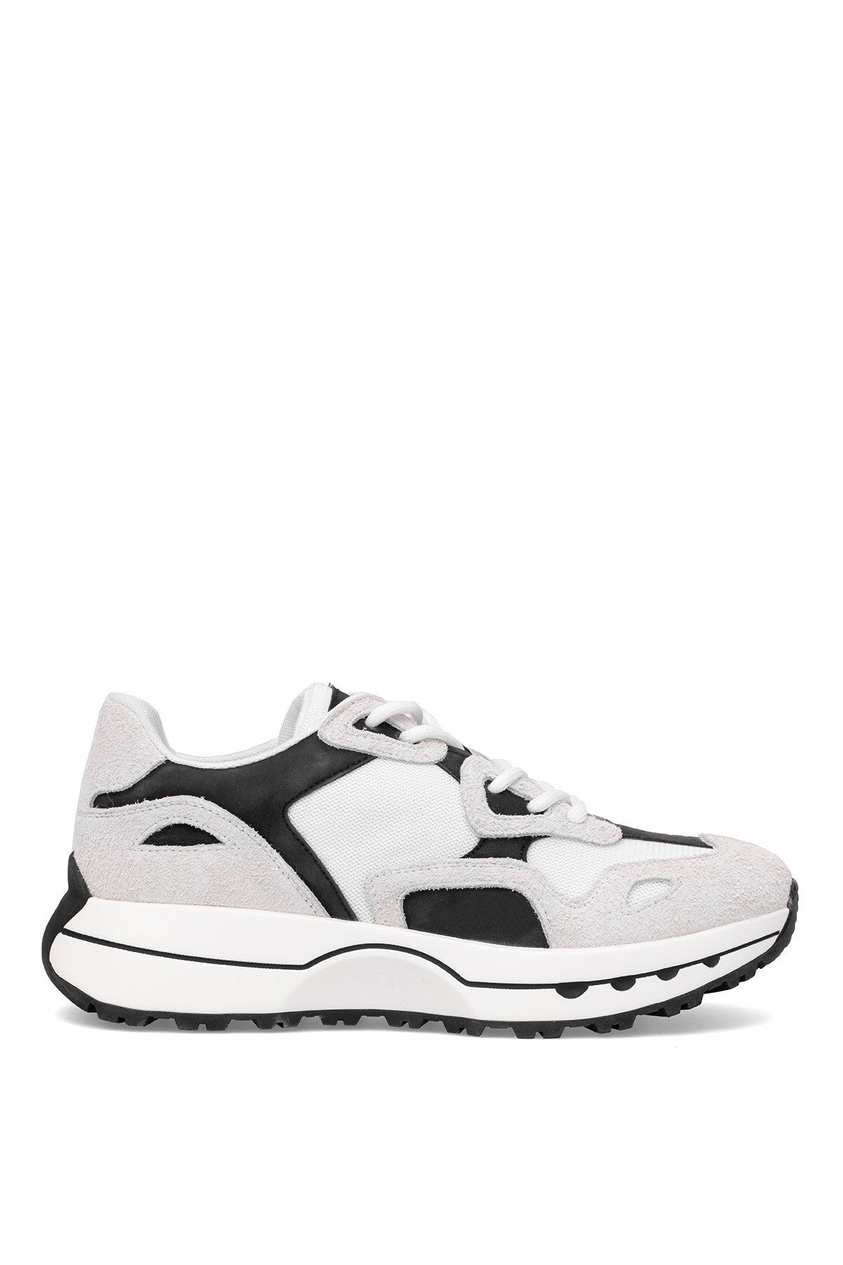 Lufian 112230268 Graham Erkek Hakiki Deri Klasik Sneaker Taş