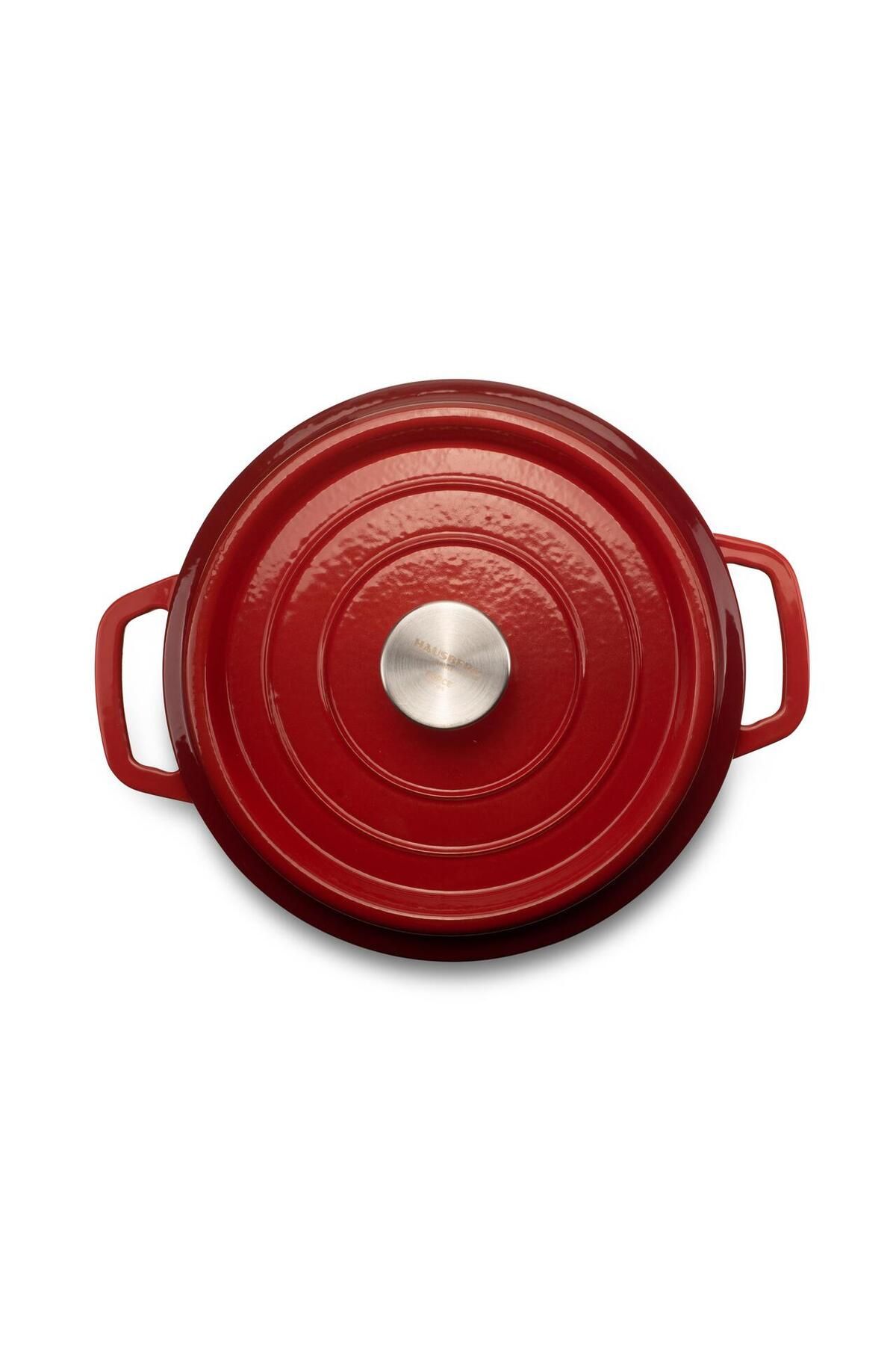 Hausberg-Enameled cast iron pot with lid HB-H742, capacity 3L, diameter 22 cm, depth 10 cm 8