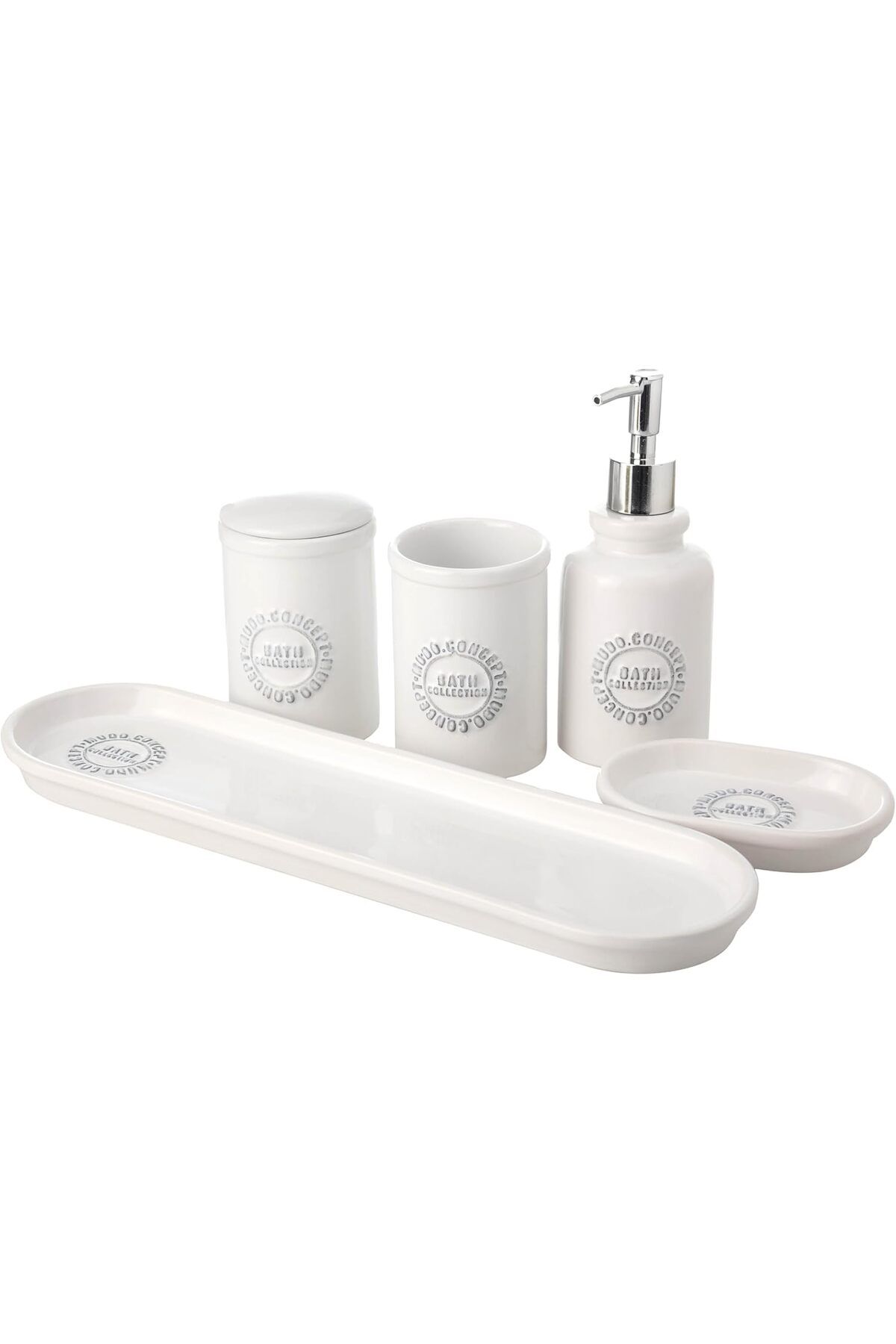 MEGOBİNE WHERE Concept Barnes 5'Li Kutulu Banyo Seti Vintage ZTML SYFT 1139610