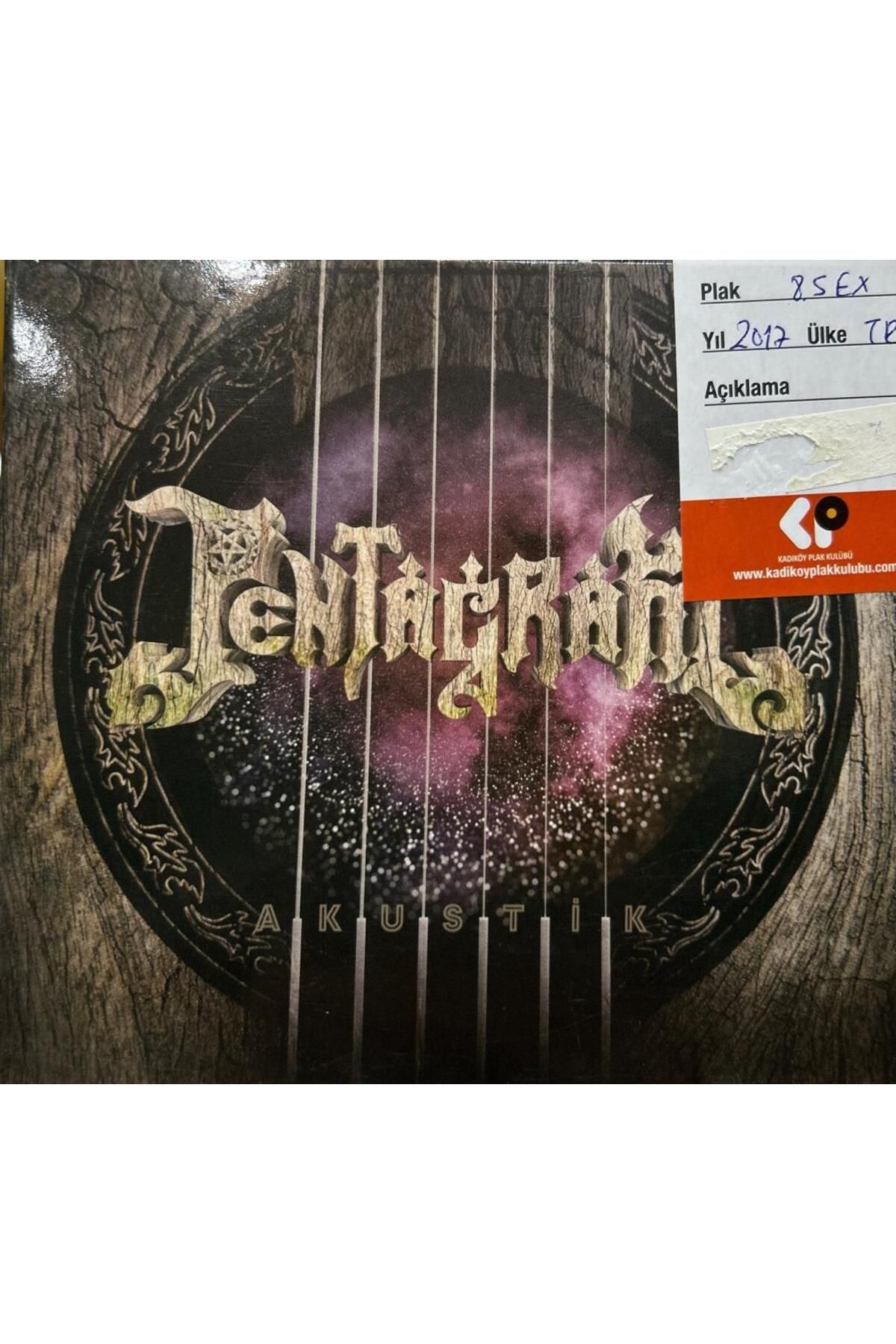 Kadıköy Plak Kulübü CD Pentagram - Akustik - İmzalı İnsert CD