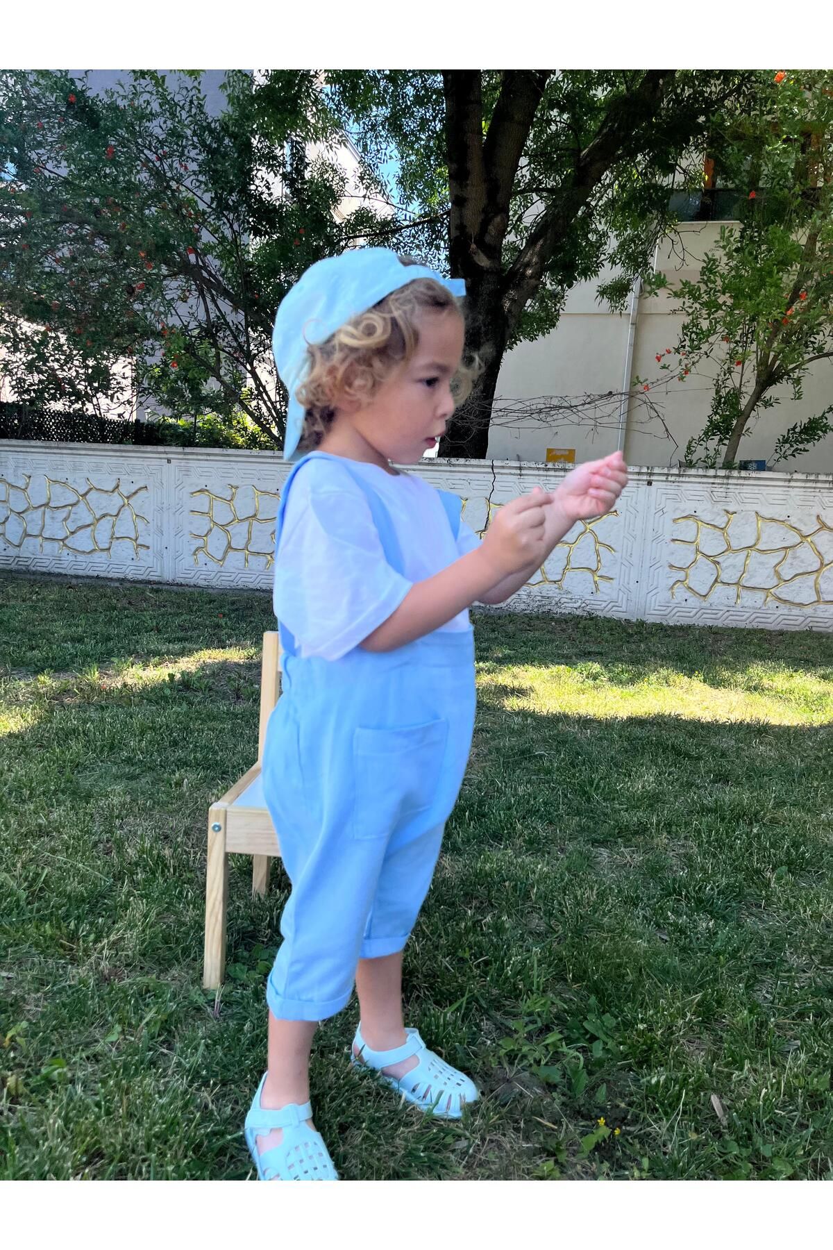 favorimkids Bebe mavisi Takım salopetli 2 li set