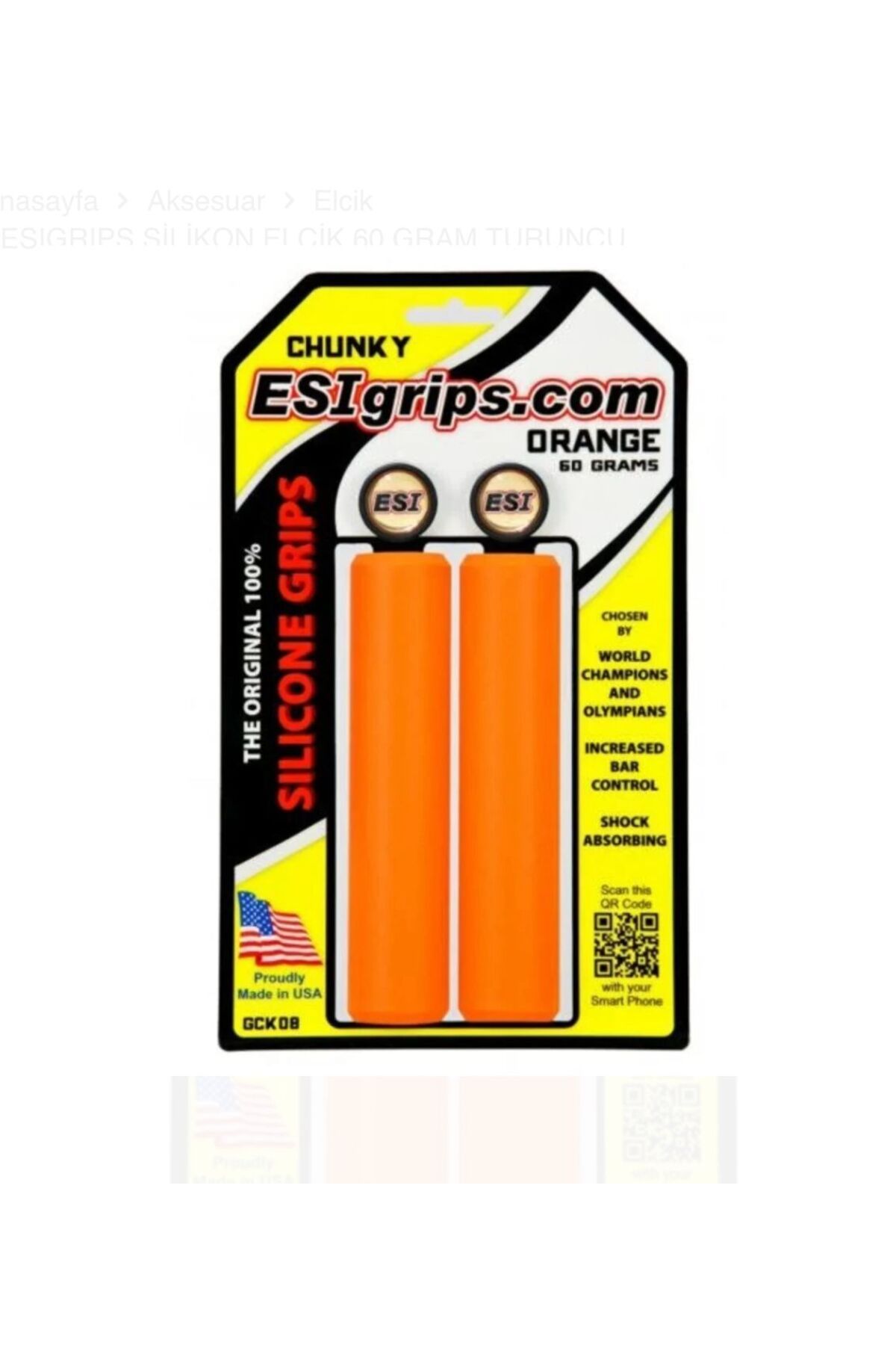 zerzembe ESI Grips MTB Ekstra Kalın Şok Emici Bisiklet / Dağ Bisikleti Gidon Tutacakları