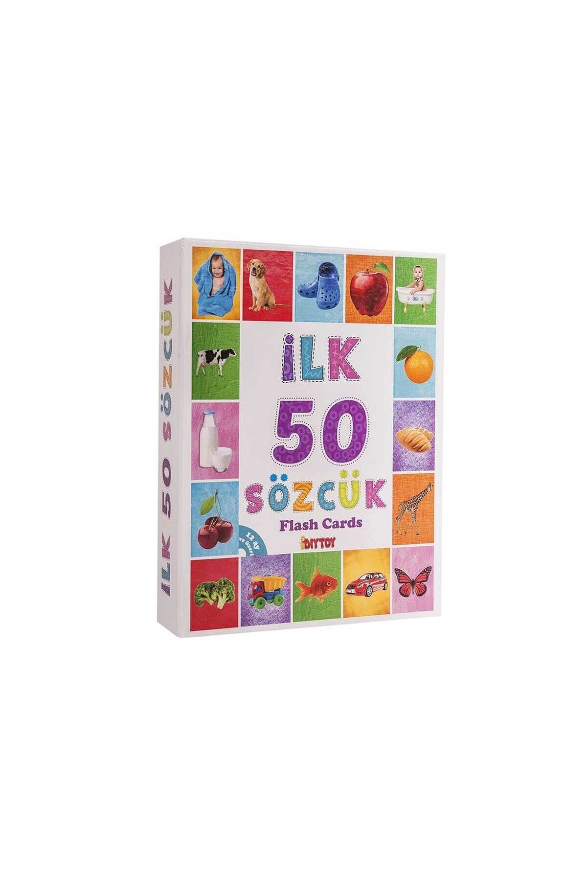 scntoys Eğitici Hafıza Kartları İlk 50 Sözcük Kelime Zeka Kartları - Bebekler İçin Eğlenceli Aktivite Set fotoğrafı 3 (önizleme)