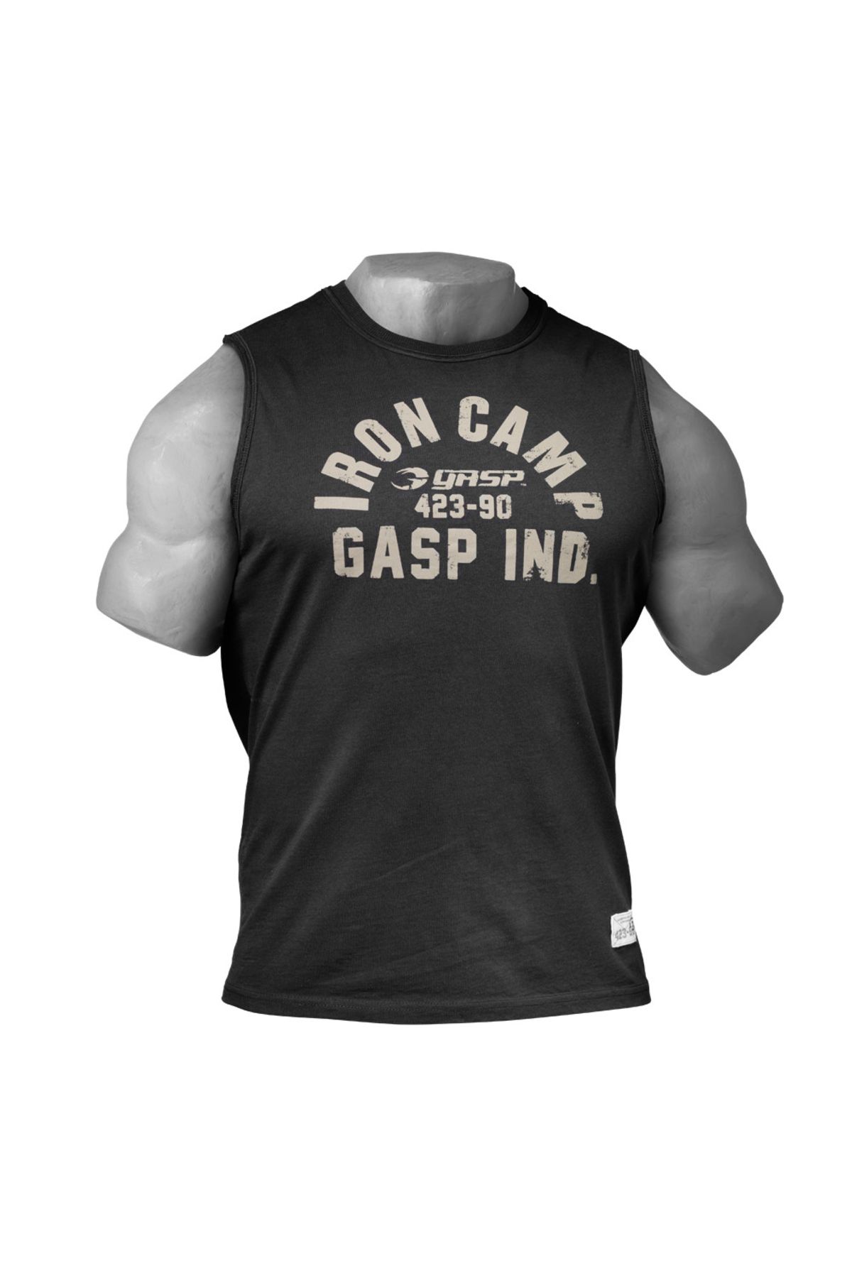 GASP Throwback Sleeveless Shirt Herren Bodybuilding Tank