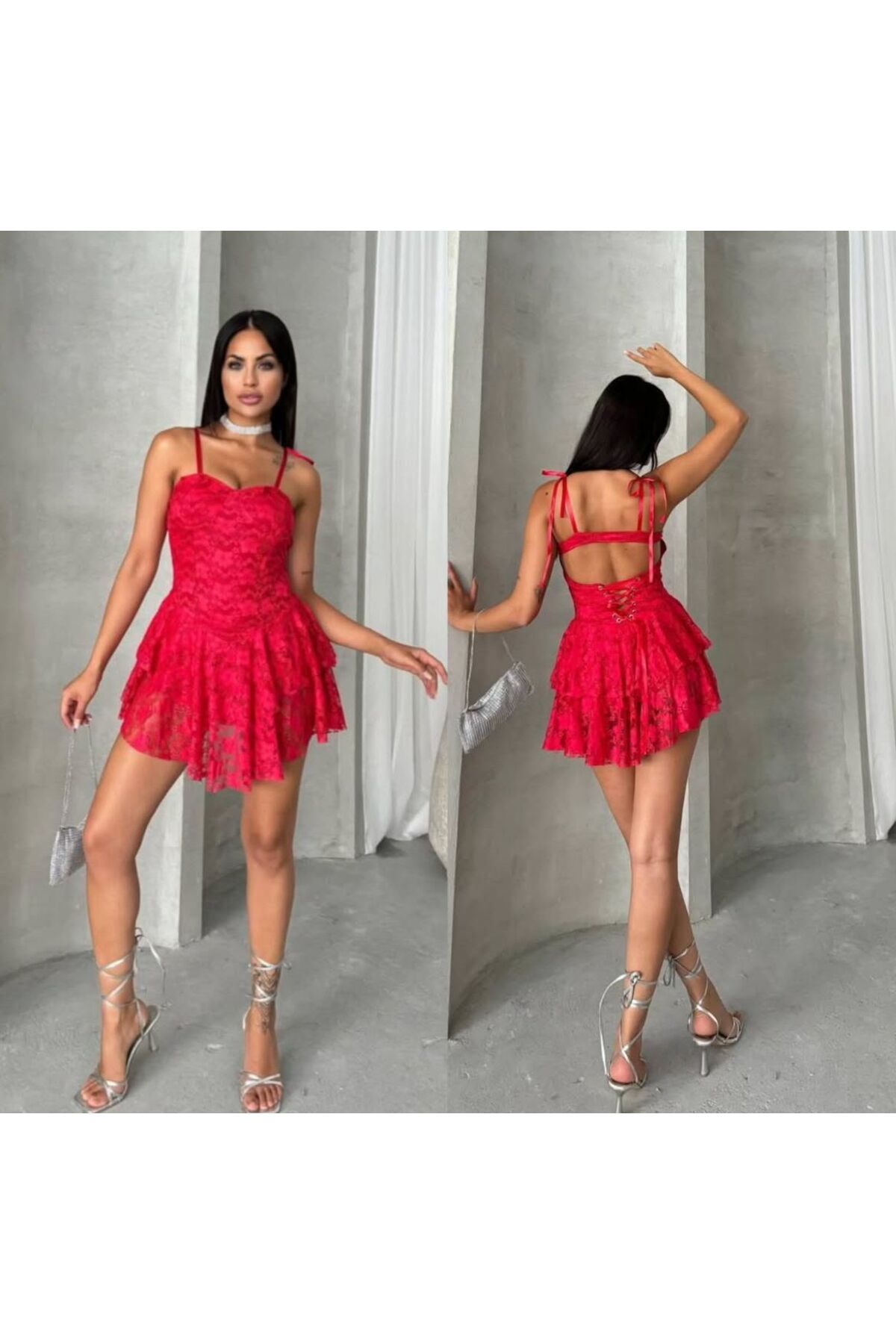 MODA Şort etekli elbise