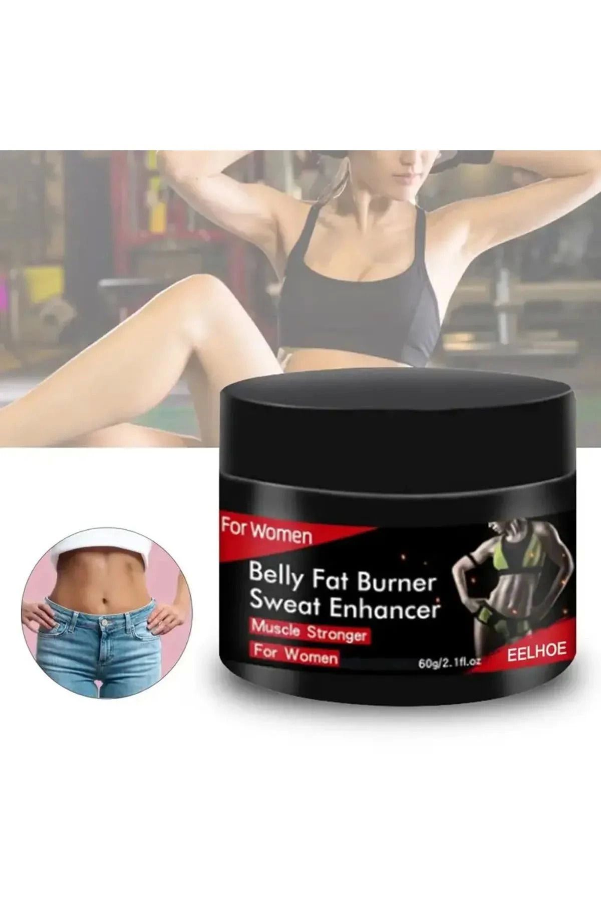 Modafiks Belly Fat Burner For Women Bel İnceltme Kremi 100 ml