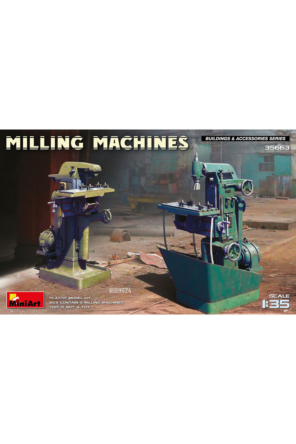 MiniArt 1:35 Freze Makinesi