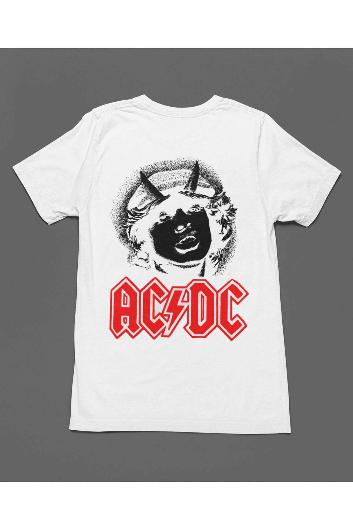 Bumeta Rock n Horns ADDC Rock Müzik Grup Unisex Tişört T-Shirt
