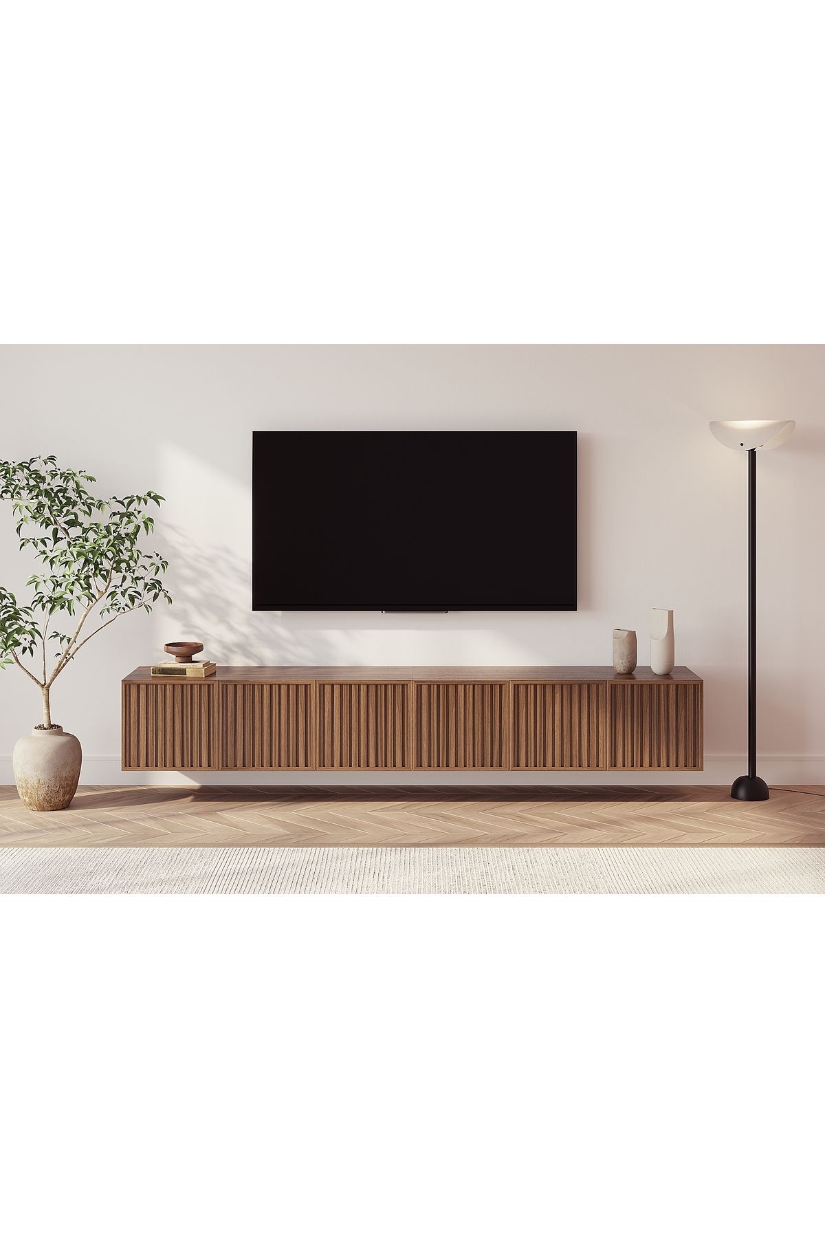 DUHO Des Tv Ünitesi - Ceviz - 220 Cm