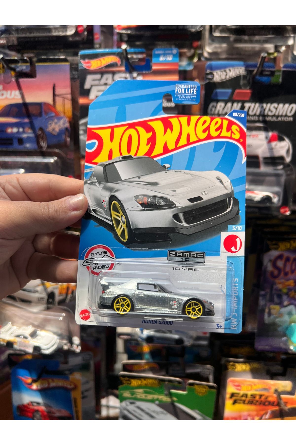 HOT WHEELS Zamac Honda s2000 hot wheels