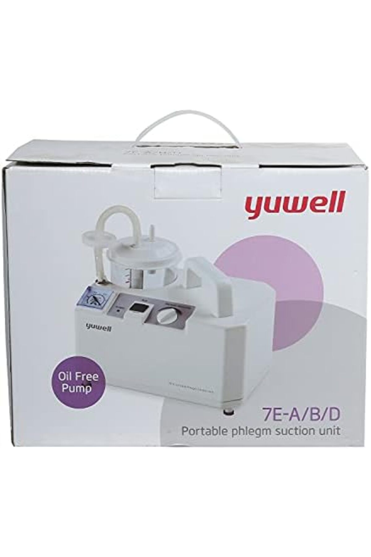 Yuwell-Portable Suction Unit 7E-A (White) 2