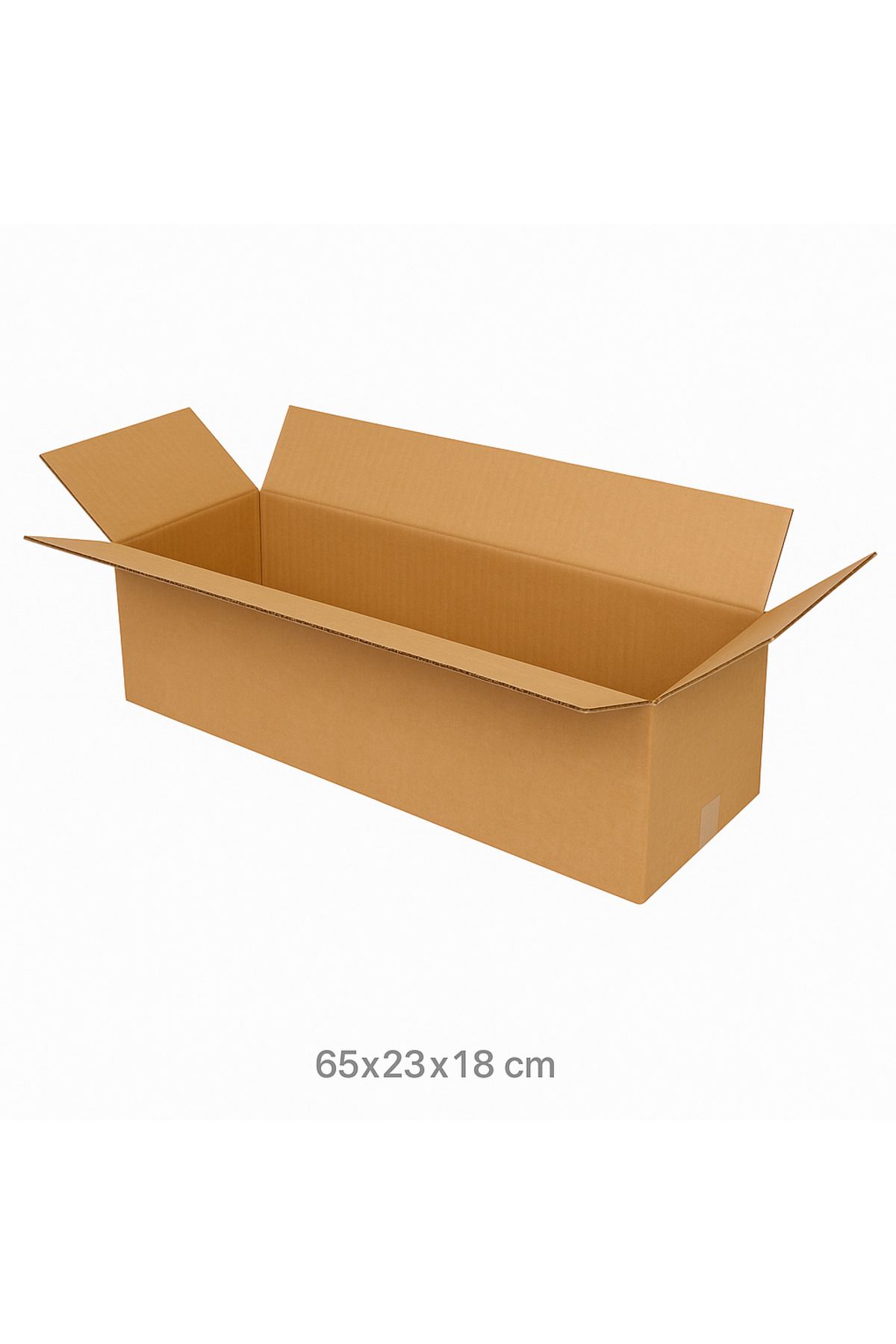 Nisma Ambalaj Büyük Boy Taşıma Kolisi Çift Oluklu 65x23x18 - 10'lu