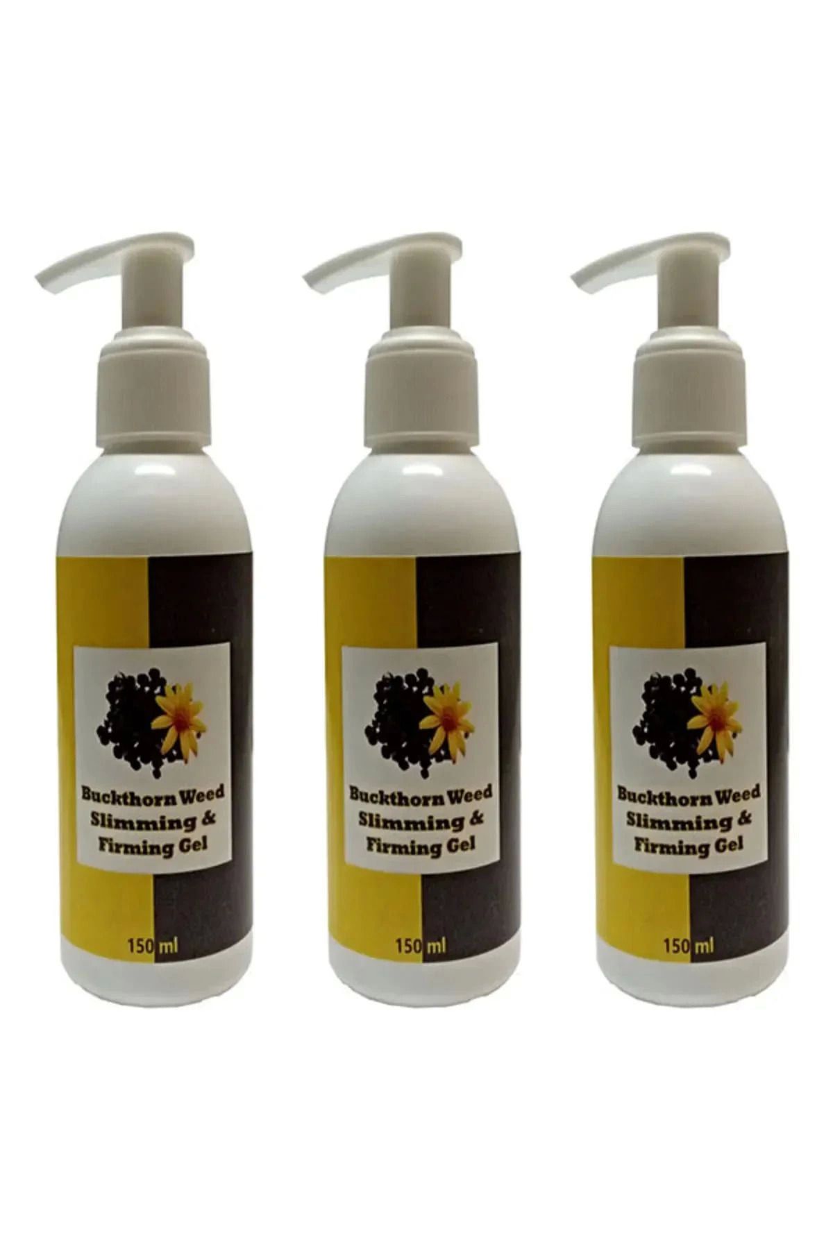 Modafiks Buckthorn Weed Slimming&Firming Gel Acı Çehre Tohumlu Form Jeli 150ml X 3 ADET