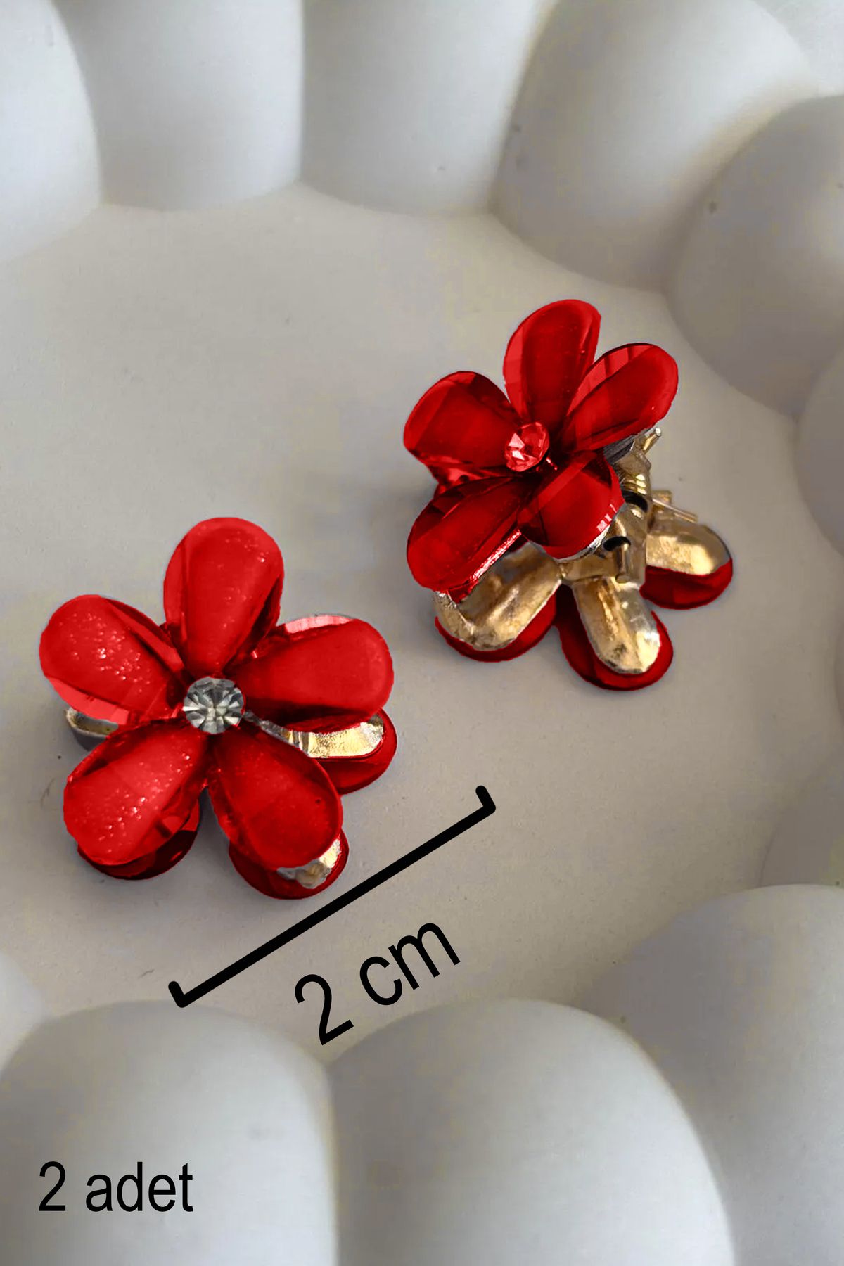 fk studio design KOPYA - Lotus Küçük Mandal Toka Set 2'li