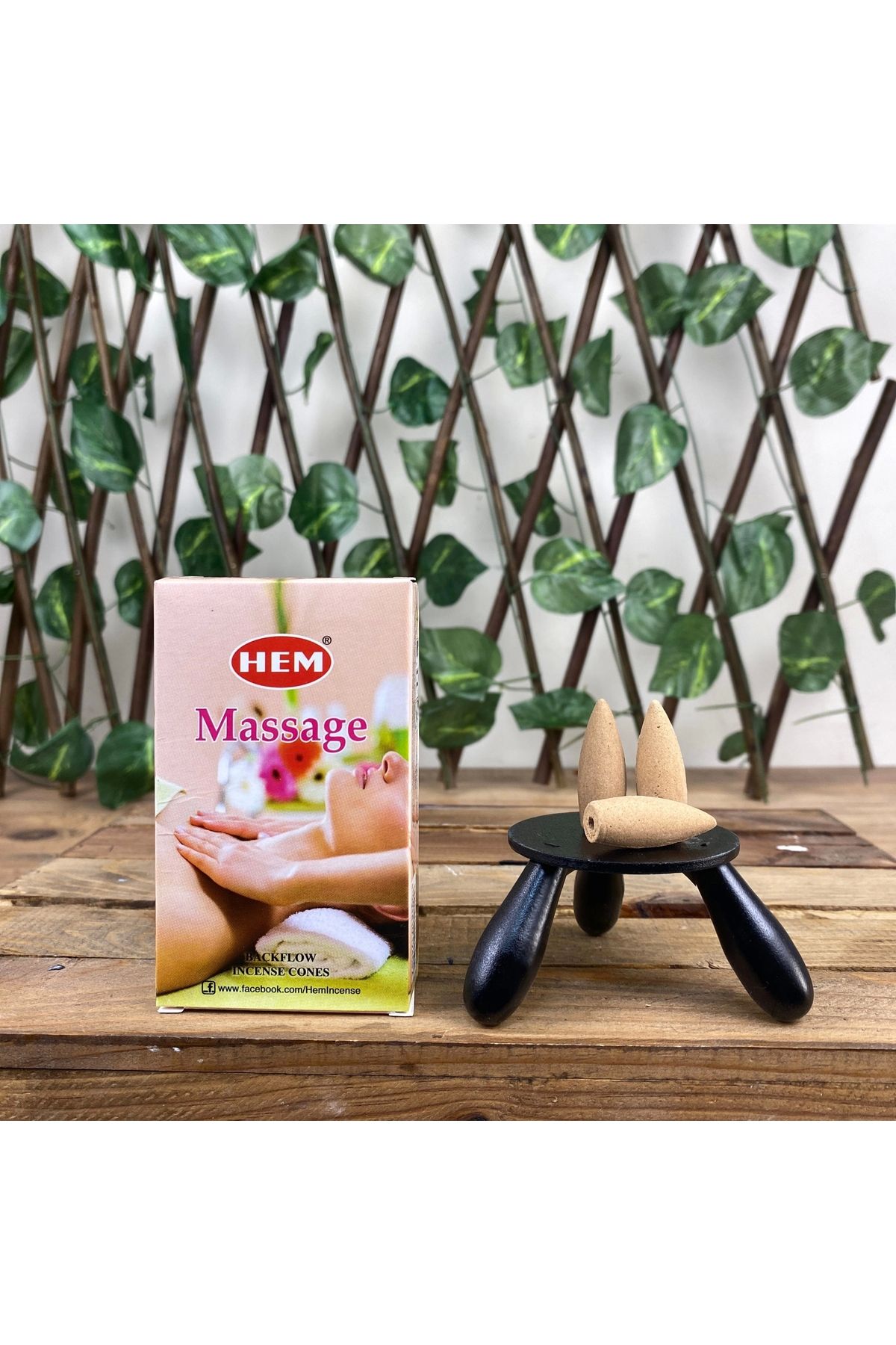 Hem Massage 10'lu Geri Akış Tütsüsü