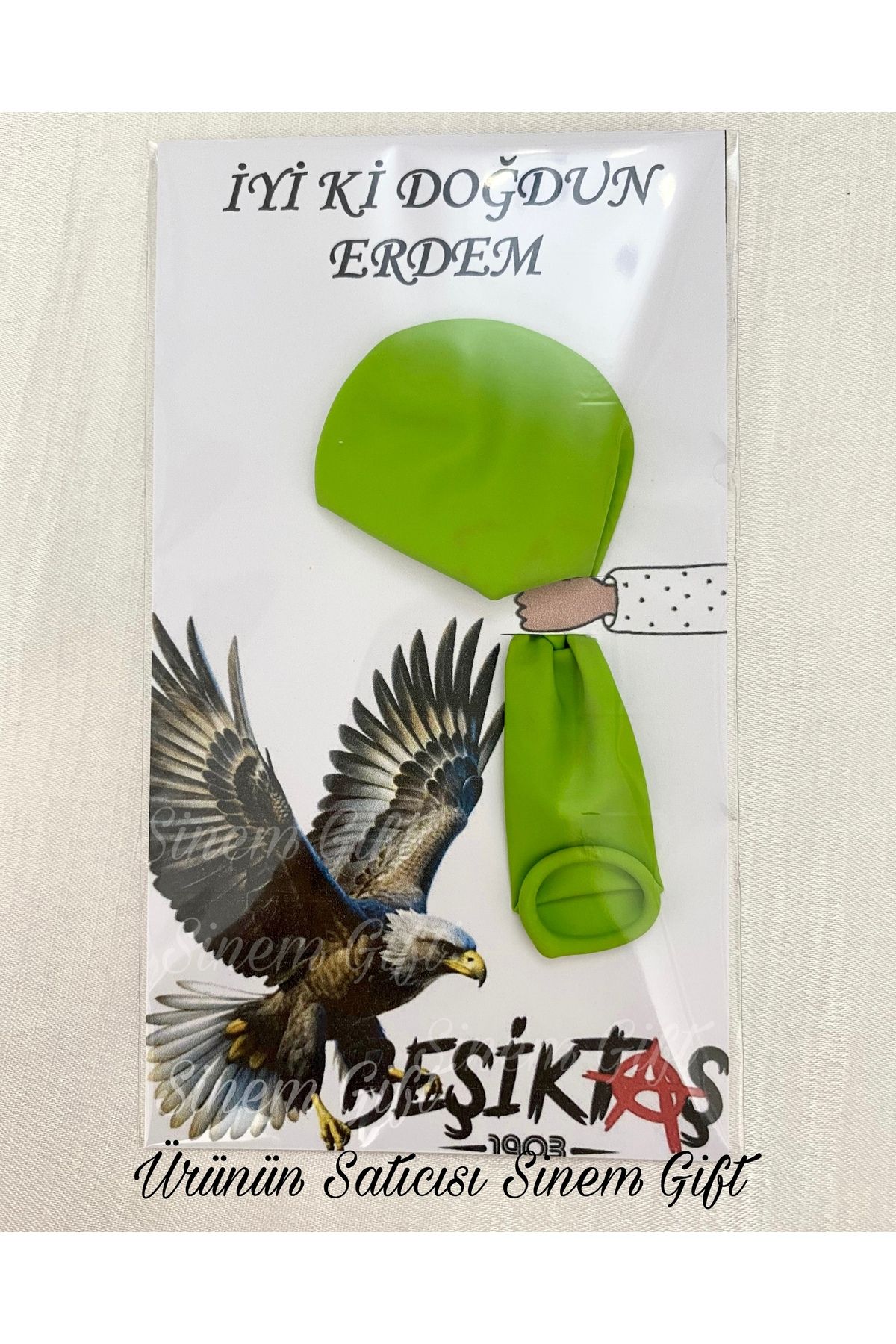Sinem Gift 20 Adet Doğum Günü Hediyelik Balon - Beşiktaş Konseptli Hediyelik - Erkek ÇocukHediyesi