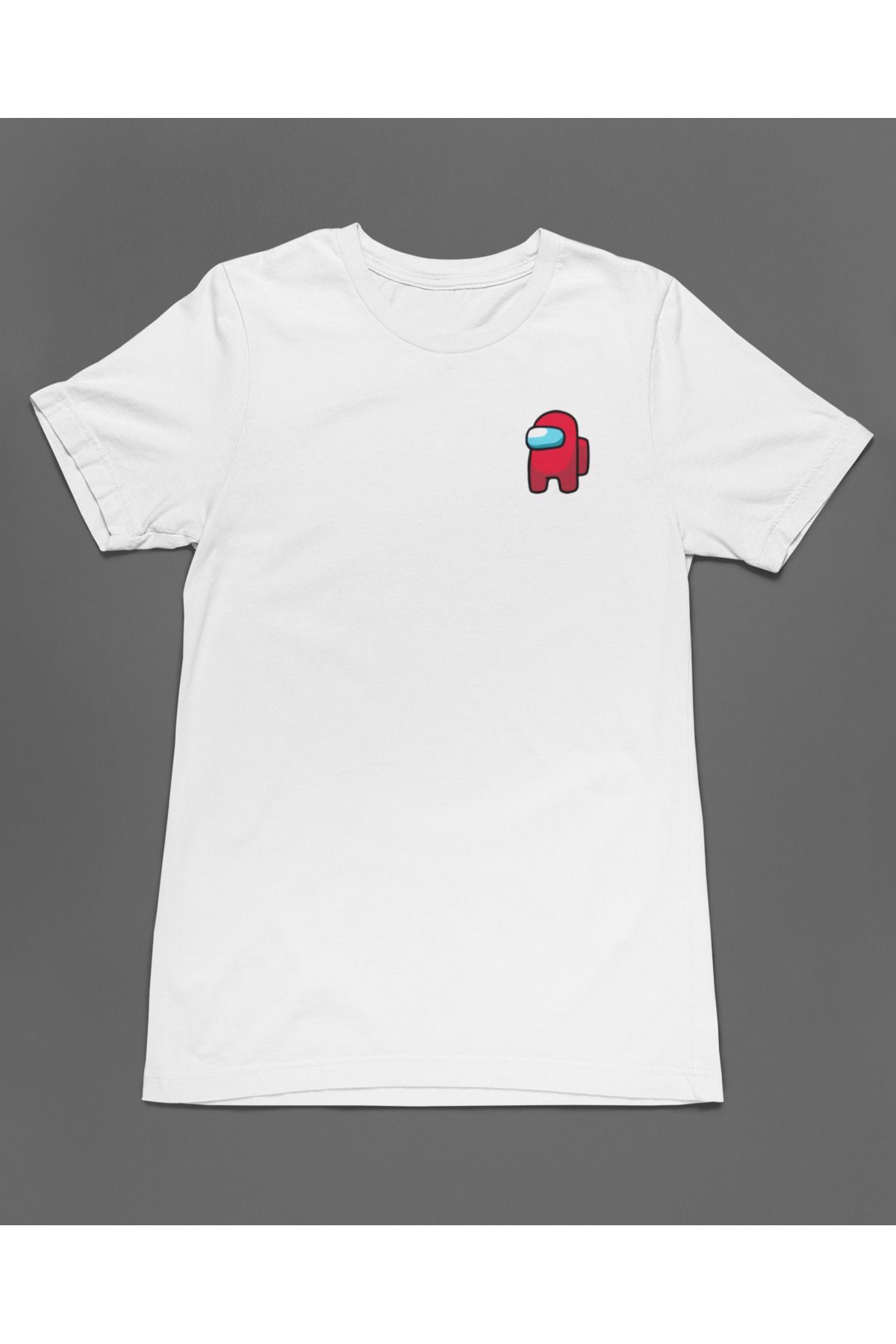 Bumeta Mini Imposter Kırmızı Mürettebat AMONG US Unisex Tişört T-Shirt